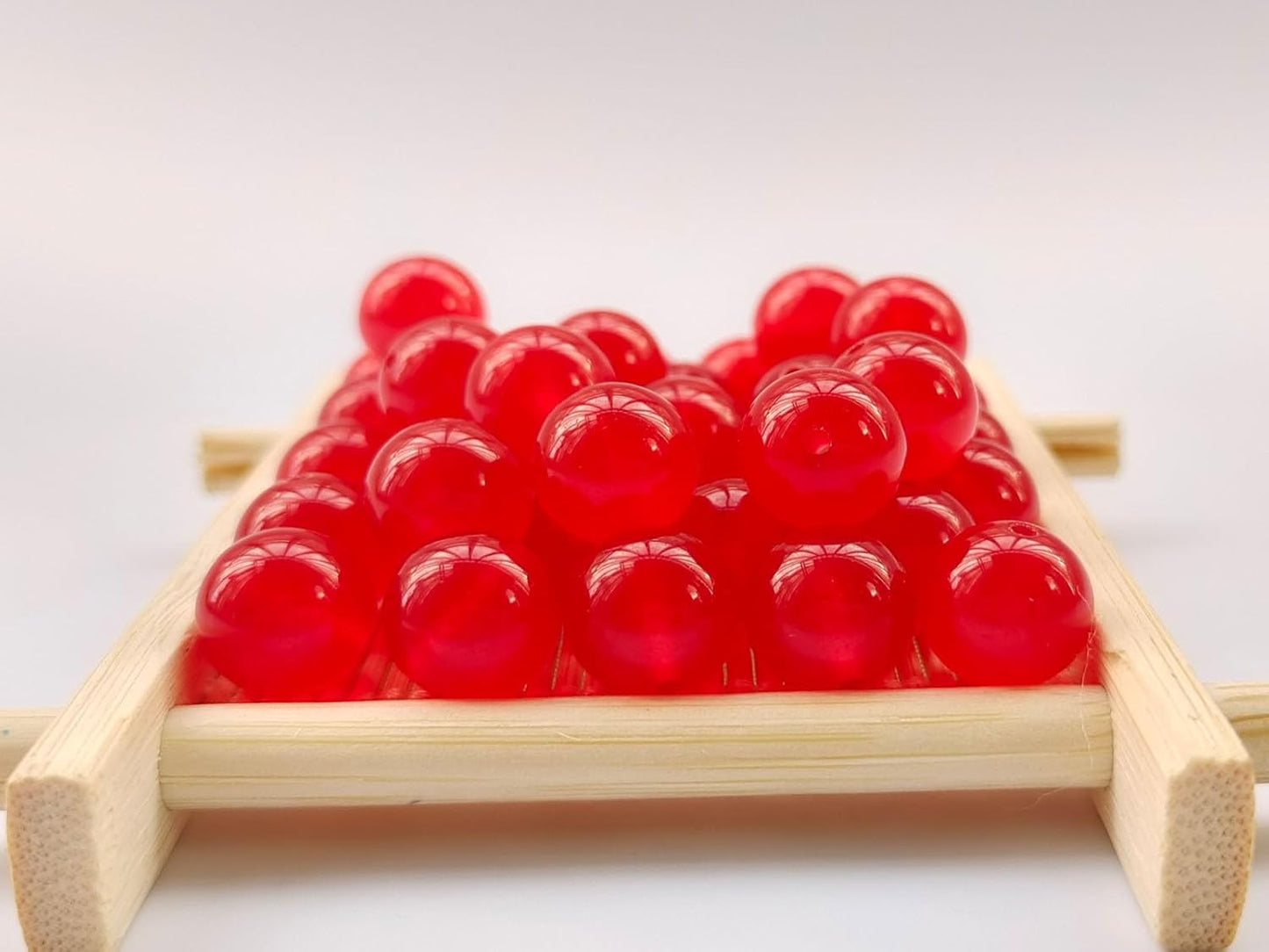 Stone Beads 10mm 60pcs Red Chalcedony Beads Round Loose Gemstones Beads for Bracelet Necklace Jewelry Making (10mm, 61030 Red Chalcedony)