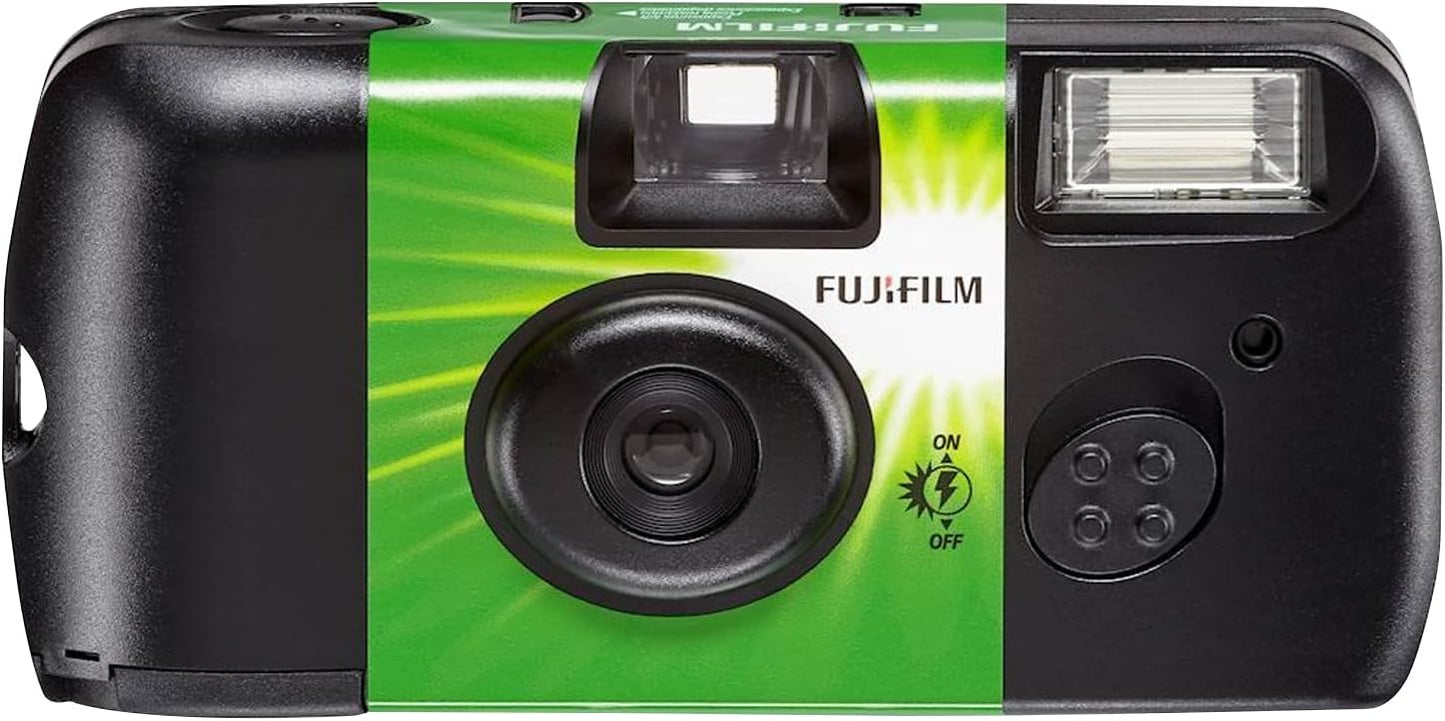 Fujifilm Fujifilm QuickSnap Flash 400 One Time Use 35mm Disposable Camera with Flash, 27 Exposures, 10-Pack