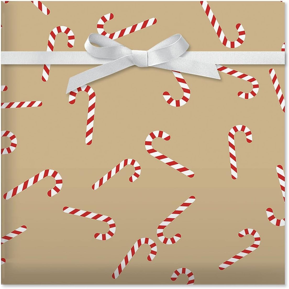 Current Sweet Treats Double-Sided Rolled Christmas Wrapping Paper - Premium Jumbo 23-Inch x 32-Foot Gift Wrap Roll, 61 Square Feet Total