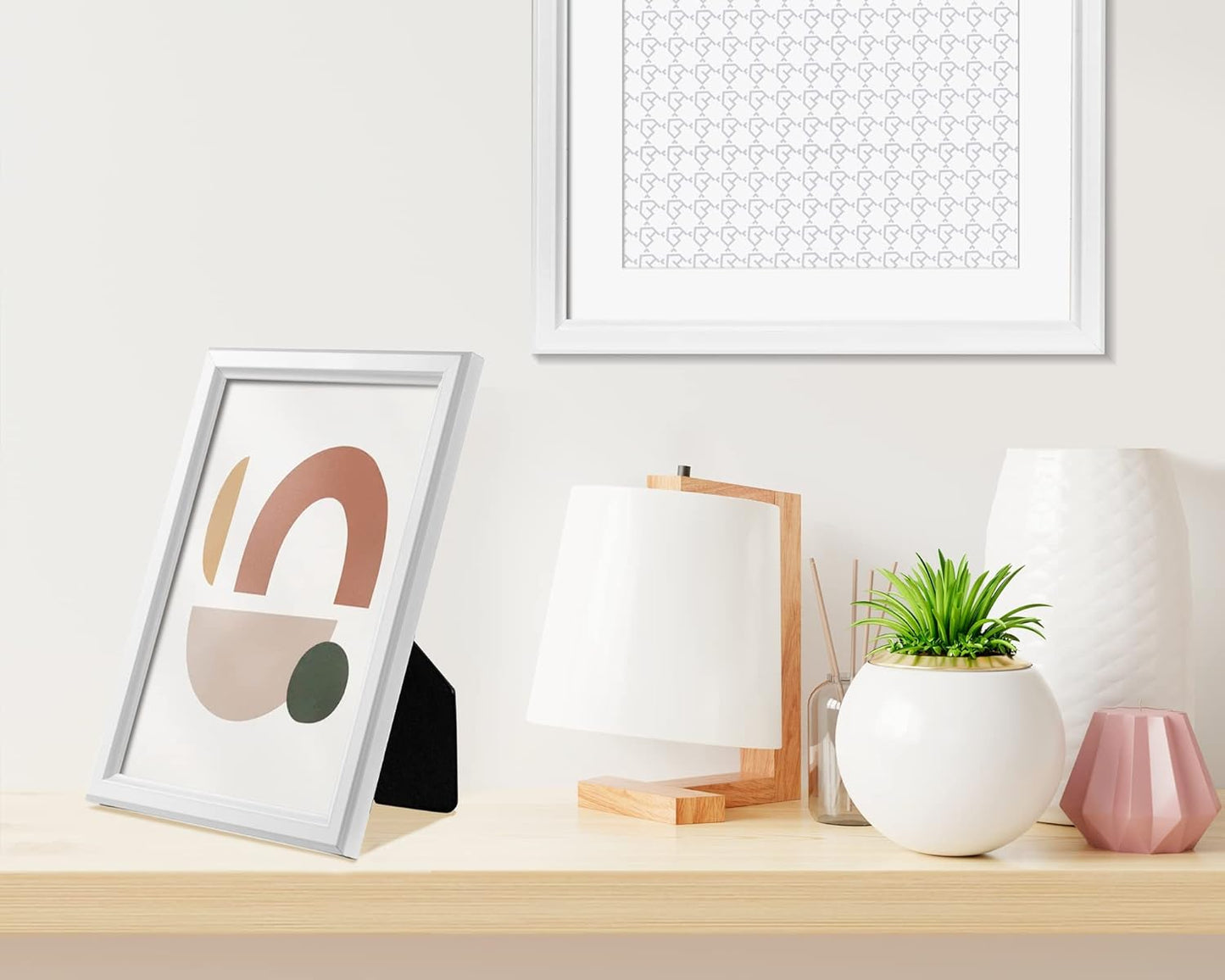 LaVie Home 4x6 Picture Frames (12 Pack, White) Simple Designed Photo Frame with High Definition Glass for Wall Mount & Table Top Display, Set of 12 Classic Collection