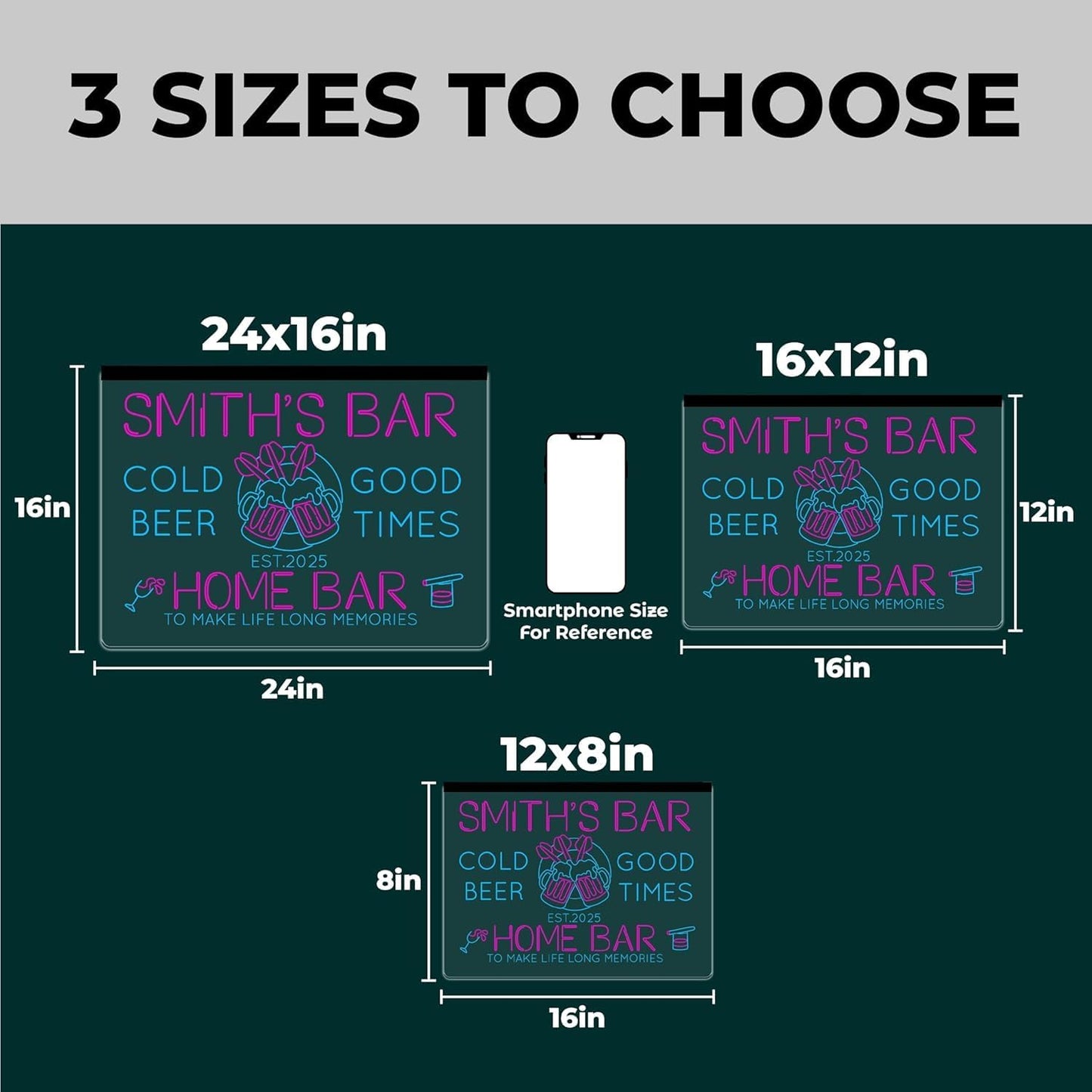 Personalized Pool Side Bar & Grill Neon Sign, Custom LED Wall Light for Backyard, Patio, Outdoor Bar, BBQ Area, Fun Gift for Grill Lovers