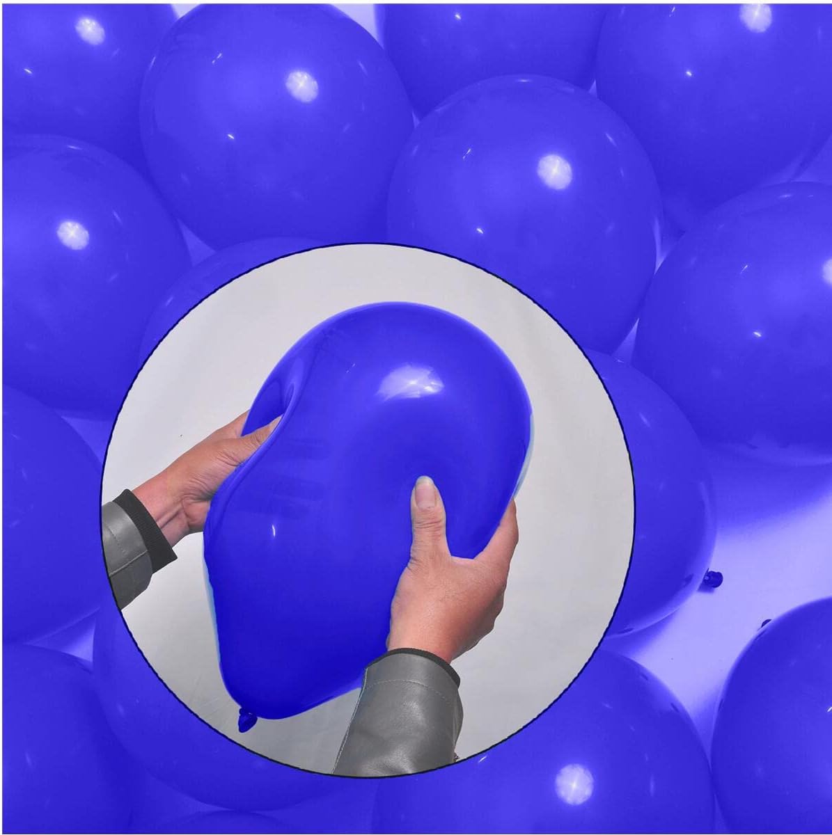 300 Pack Royal Blue Balloons 12 inch Blue Latex Party Balloon Bulk for Various Party Events Decorations