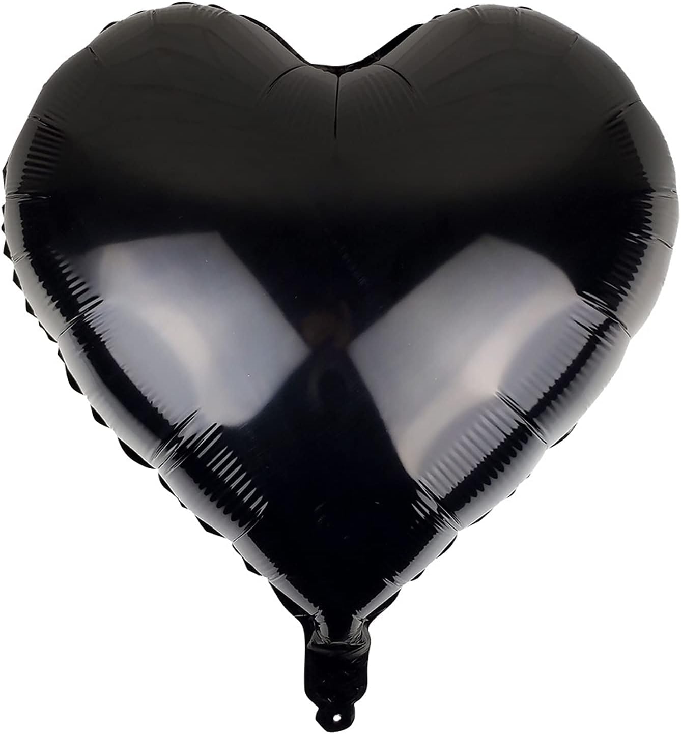 10Pcs Black Foil Heart Shaped Balloons 18 Inch Heart Mylar Balloons For Baby Shower Wedding Valentine Decorations Love Balloons Party Decorations