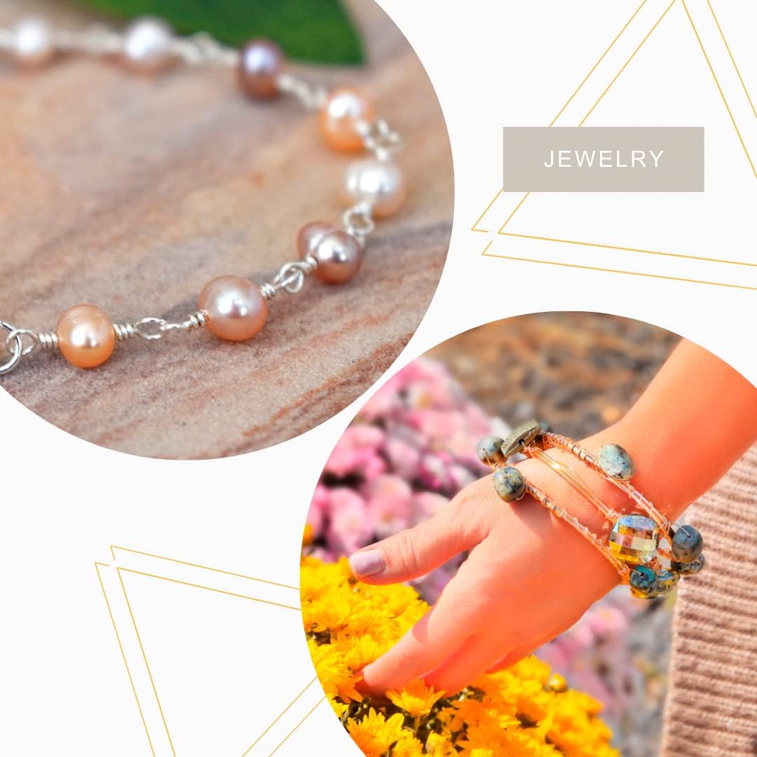 Artistic Wire, 22 Gauge Tarnish Resistant Colored Copper Craft Jewelry Wrapping Wire, Lavender, 15 yd