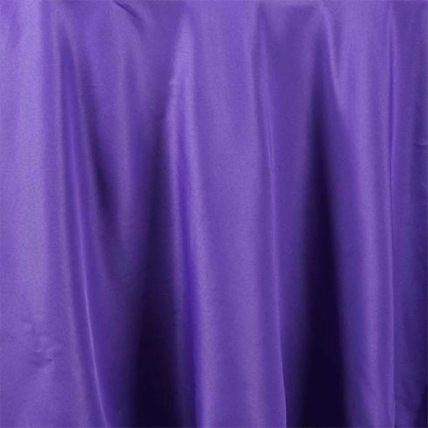 Efavormart Round Tablecloth, 120 Inch Stain & Wrinkle Resistant Washable Table Cloth, Decorative Polyester Fabric Table Cover for Banquet, Wedding, Dining - Purple