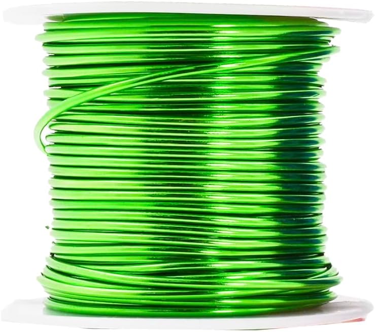 Mandala Crafts 16 Gauge Anodized Aluminum Craft Wire for Jewelry Making - 400 FT Colored Flexible Rainbow Wire - Bendable for Bonsai Armature Crafting Sculpting