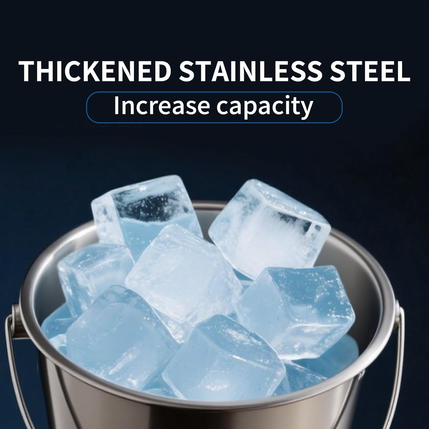 3L Stainless Steel Double-Wall Insulated Ice Bucket with Lid, Tongs & Strainer – Large Ice Bucket for Parties, Wine, Beer, Champagne & Cocktail Bar