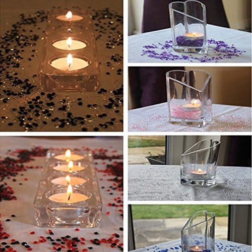 10000 pcs/Pack Wedding Table Scatter Confetti Crystals Acrylic Diamonds Vase Fillers 4.5 mm Rhinestones for Wedding, Bridal Shower, Vase Beads Decorations (Violet)