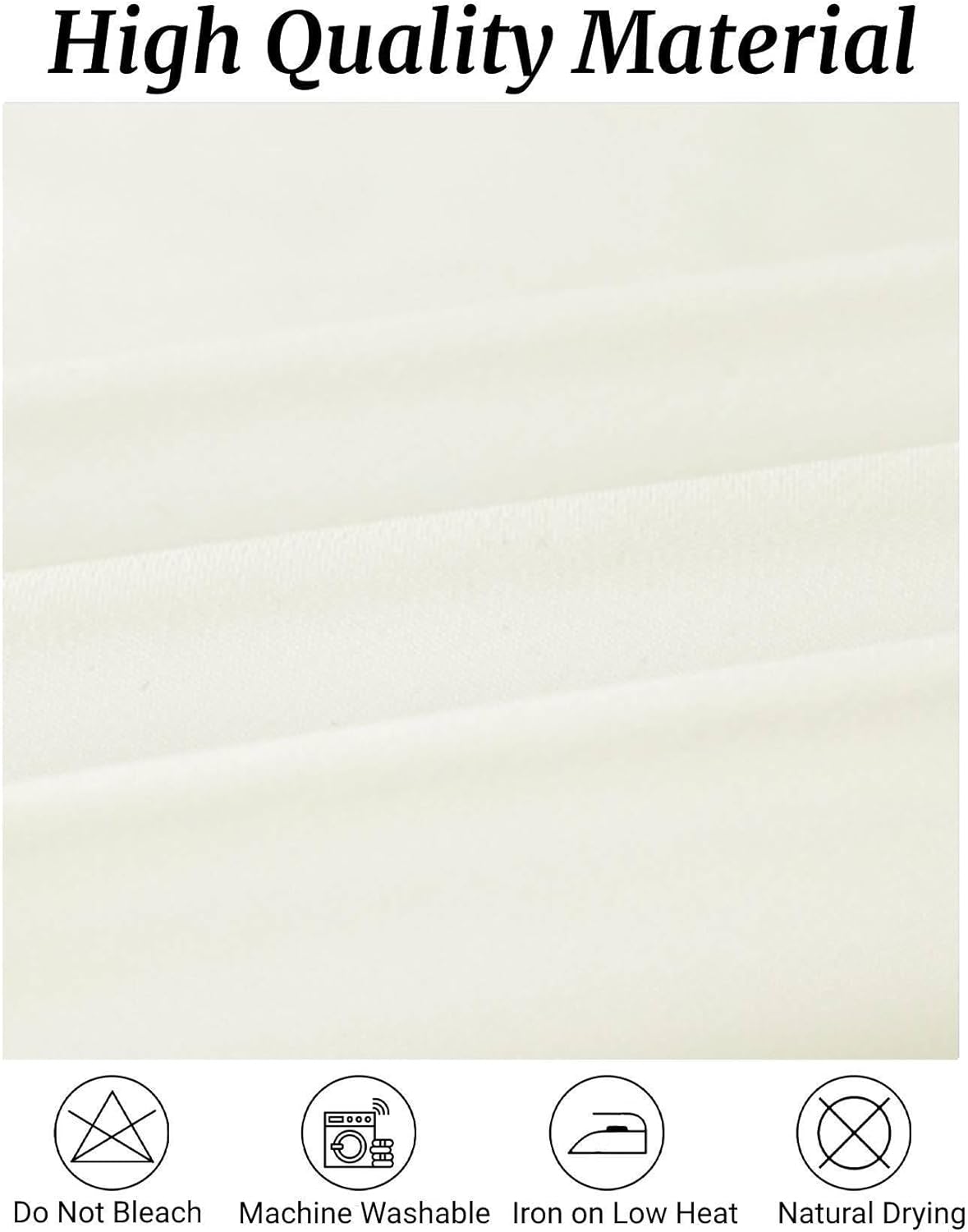 Fokitut 6 Pack Round Tablecloth, 70 Inch, Stain Resistant and Wrinkle Polyester Table Cloth, Fabric Table Cover for Kitchen Dining, Wedding, Party, Holiday Dinner-Ivory