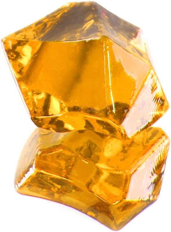 Super Z Outlet Acrylic Color Ice Rock Crystals Treasure Gems for Table Scatters, Vase Fillers, Event, Wedding, Arts & Crafts, Birthday Decoration Favor (190 Pieces) ® (Yellow)