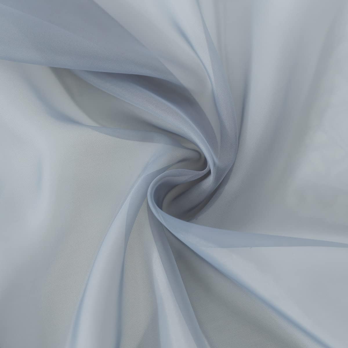 Window Light Gray Sheer Curtains 84 Inches Long 2 Panels Sheer Curtain Basic Rod Pocket Panel for Bedroom Children Living Room Yard Kitchen (Light Gray, 52" W x 84" L | 2 pcs)