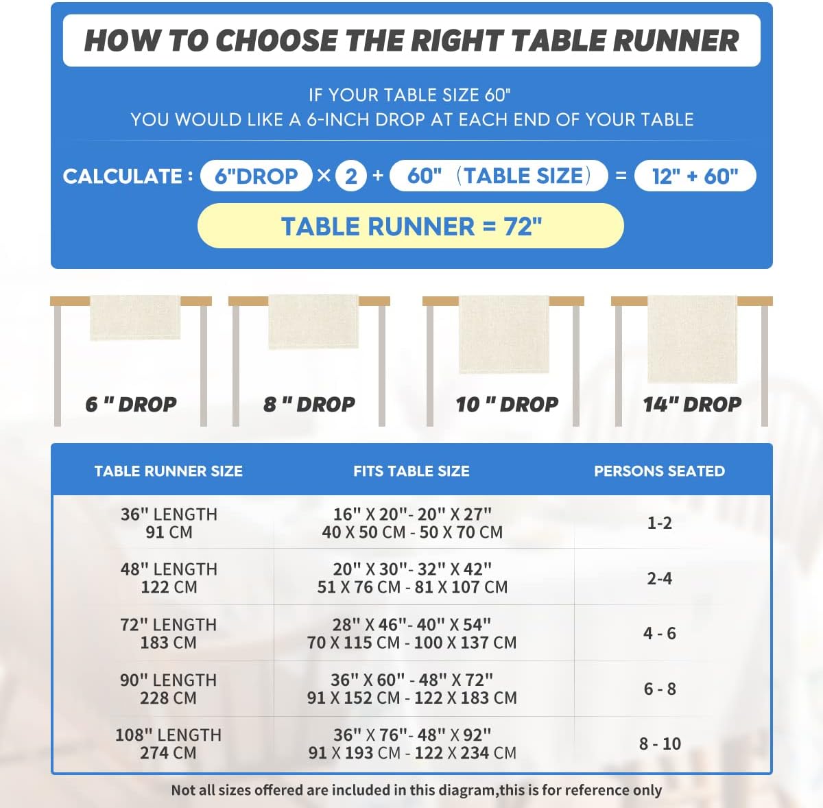 Artoid Mode Floral Leaves Fall Table Runner, Wild Flowers and Grasses Seasonal Autumn Kitchen Dining Table Decoration for Home Party Decor 13x48 Inch