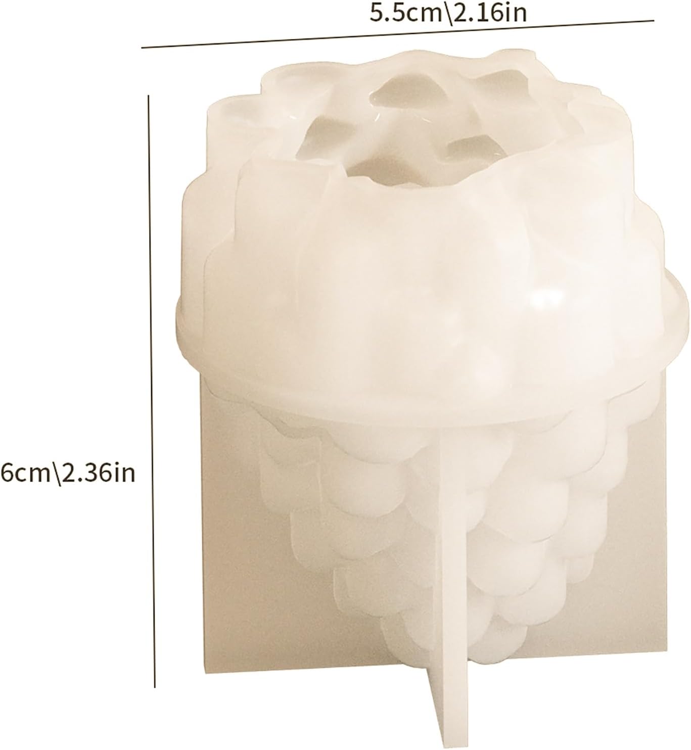 Pinecone Mold - Tree & Animal 3D Silicone Molds for Resin Casting & Candle Making