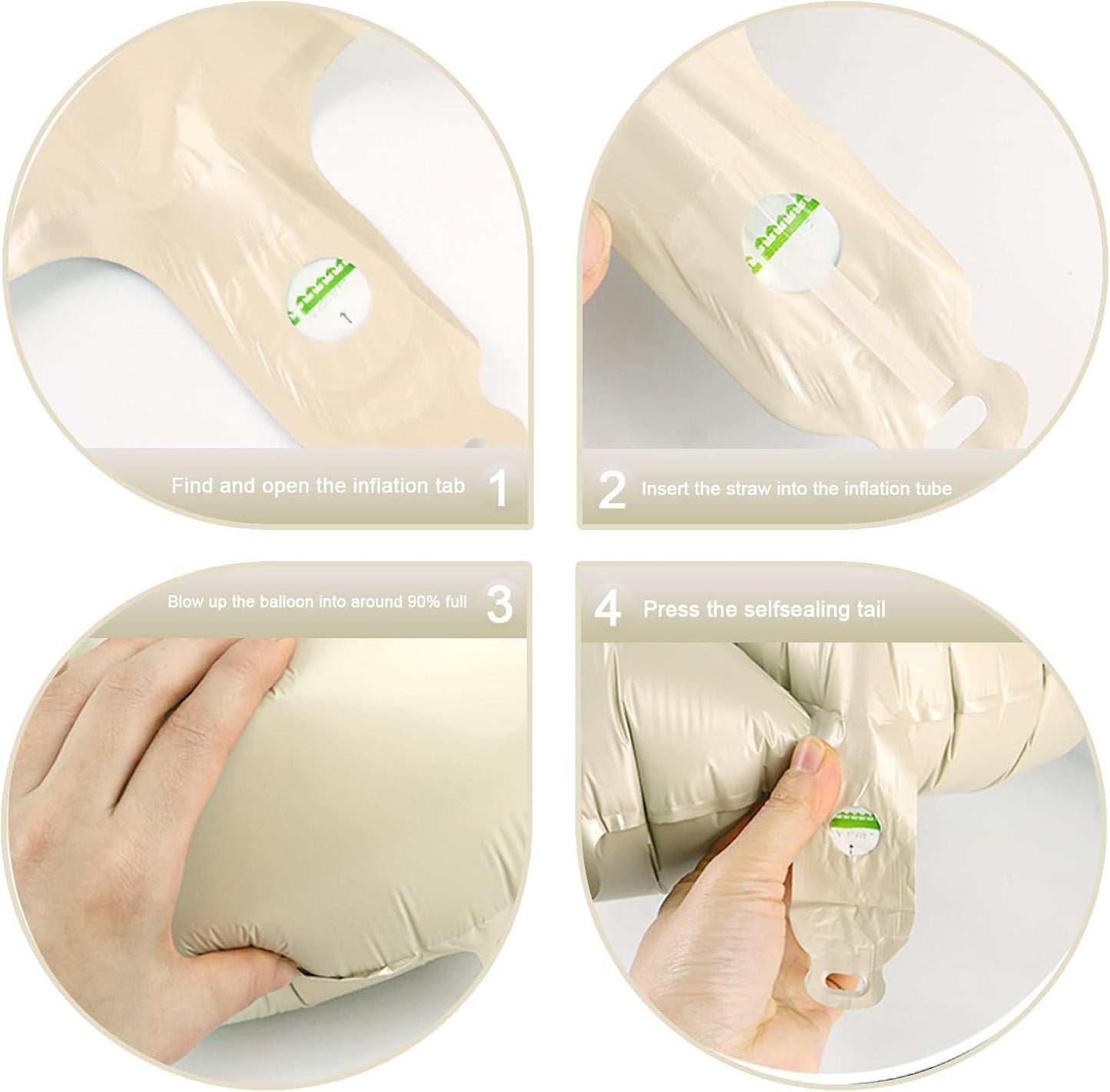 40 Inch Big Cream White Number 22 Balloon Birthday Decoration, Numbers 22 Helium Balloons 22 Celebration, Boy Girl Baby Anniversary Party Graduations Supplies Decorations