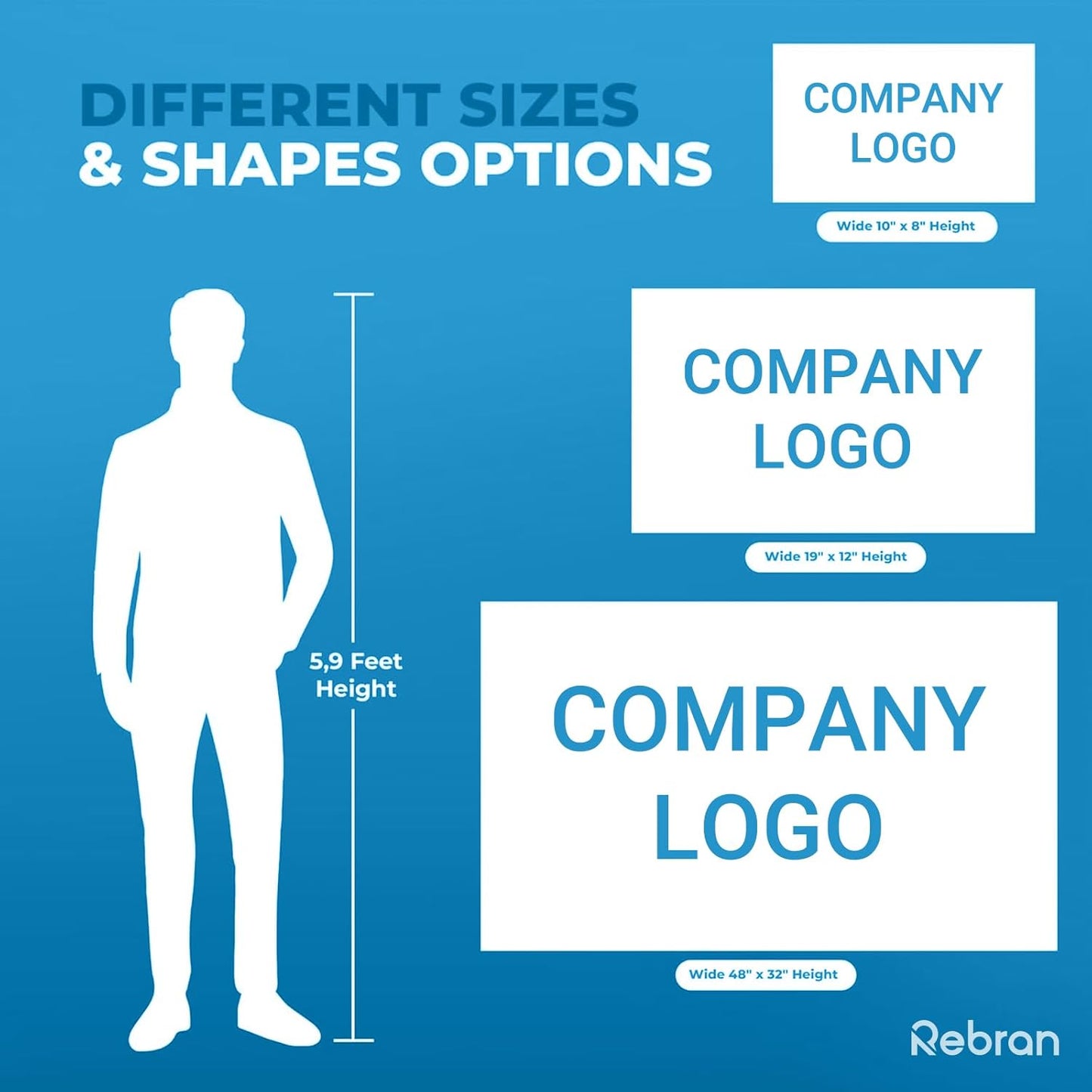 Custom Light up Mirror Signs for Business with Remote, Large Personalized Mirror Logo Led Sign for Office Storefront, Color Changing Customized Neon Sign Logo Banners for Enhanced Branding Slogan