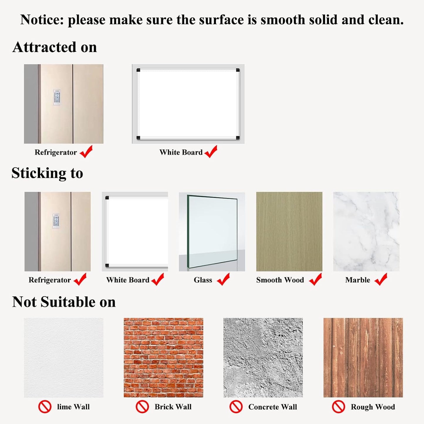 CRUGLA 4x6 Magnetic Picture Frames for Refrigerator 12 Packs, Modified Magnetic Sheet with Self Adhesive Backing, Black 4 by 6 Photo Frame Set for Locker Glass Window Door Cubicle