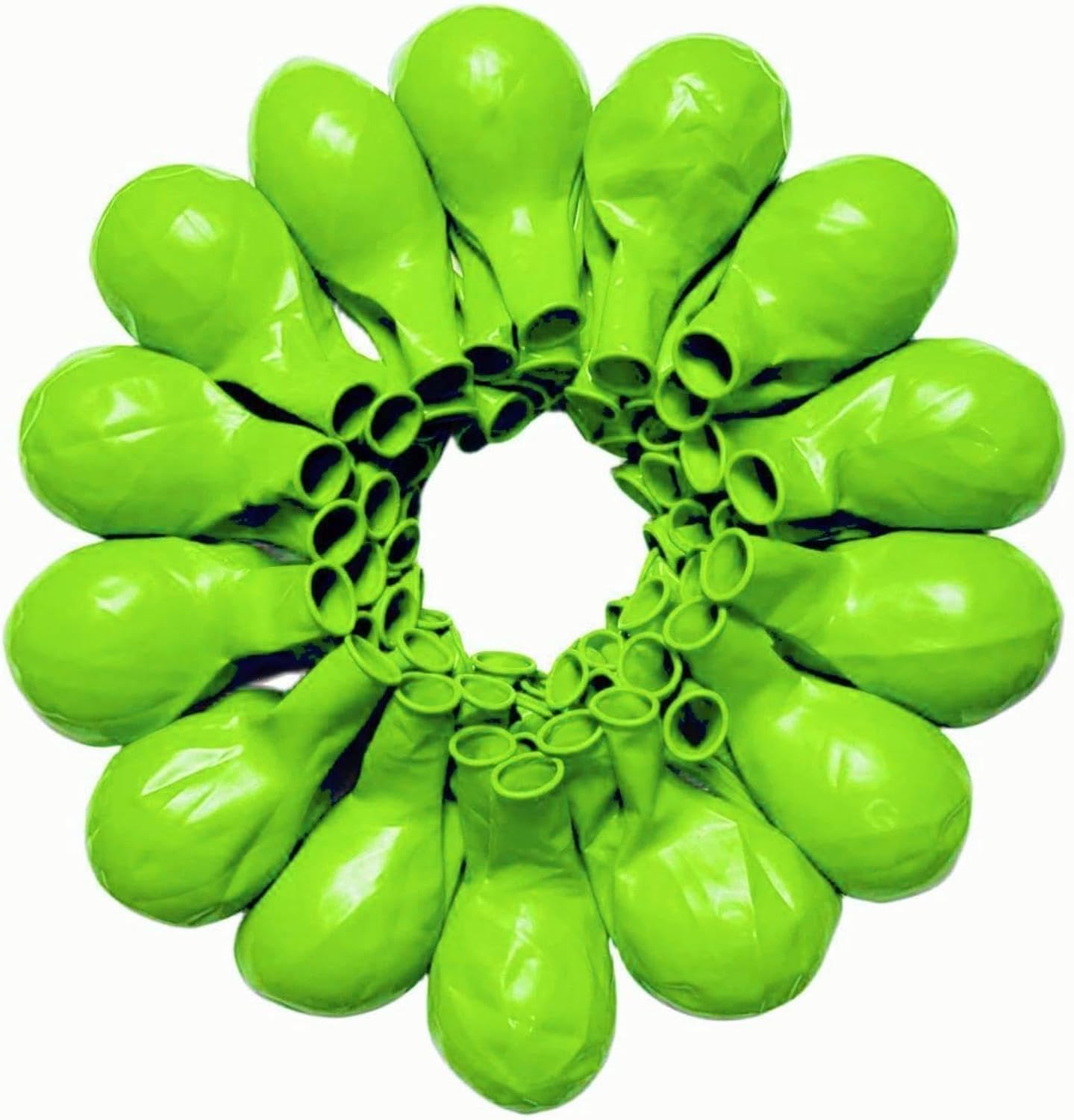 90 Pack Light Green Balloons 18 inch Green Latex Big Balloons for Party Decorations and Events ZWZLIULIAN