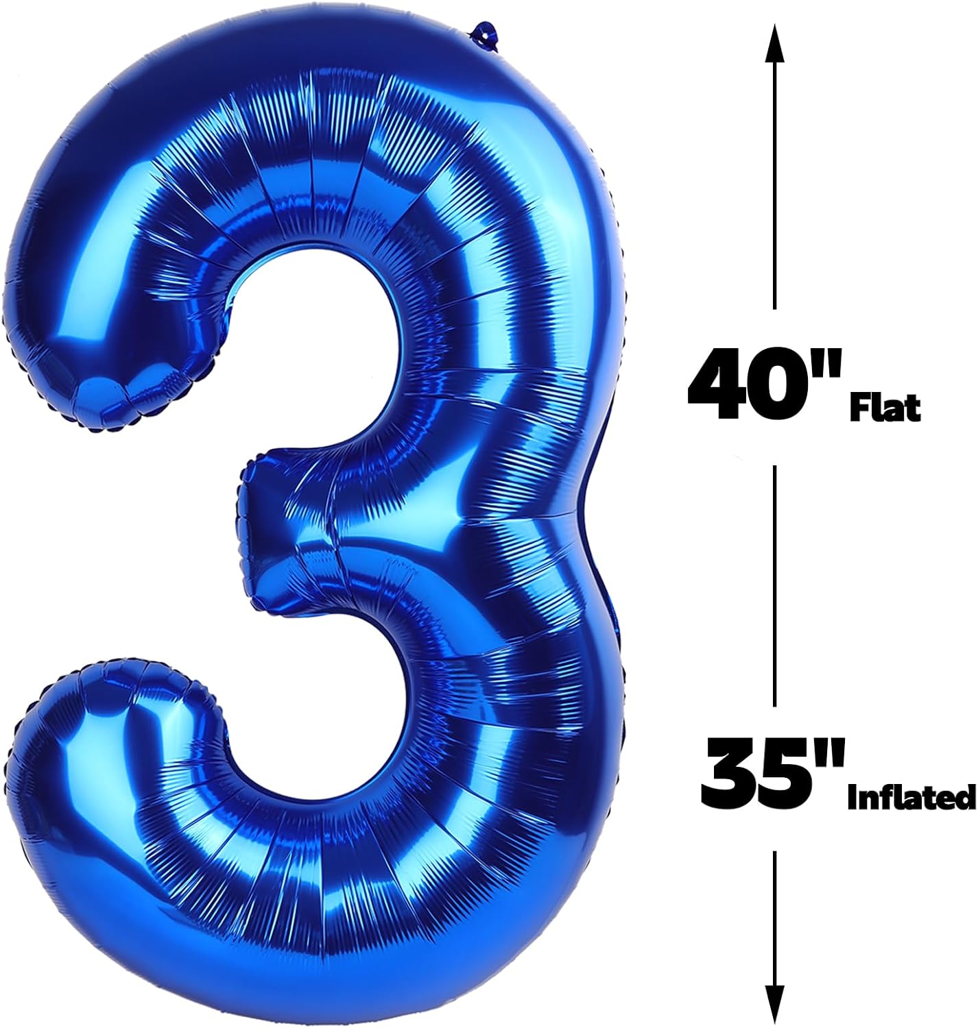 Large Navy Blue 13 Number Balloon 40 Inch, 13 Birthday Balloons, 13 Birthday Party Decorations, BirthdayParties Anniversary Graduation Supplies