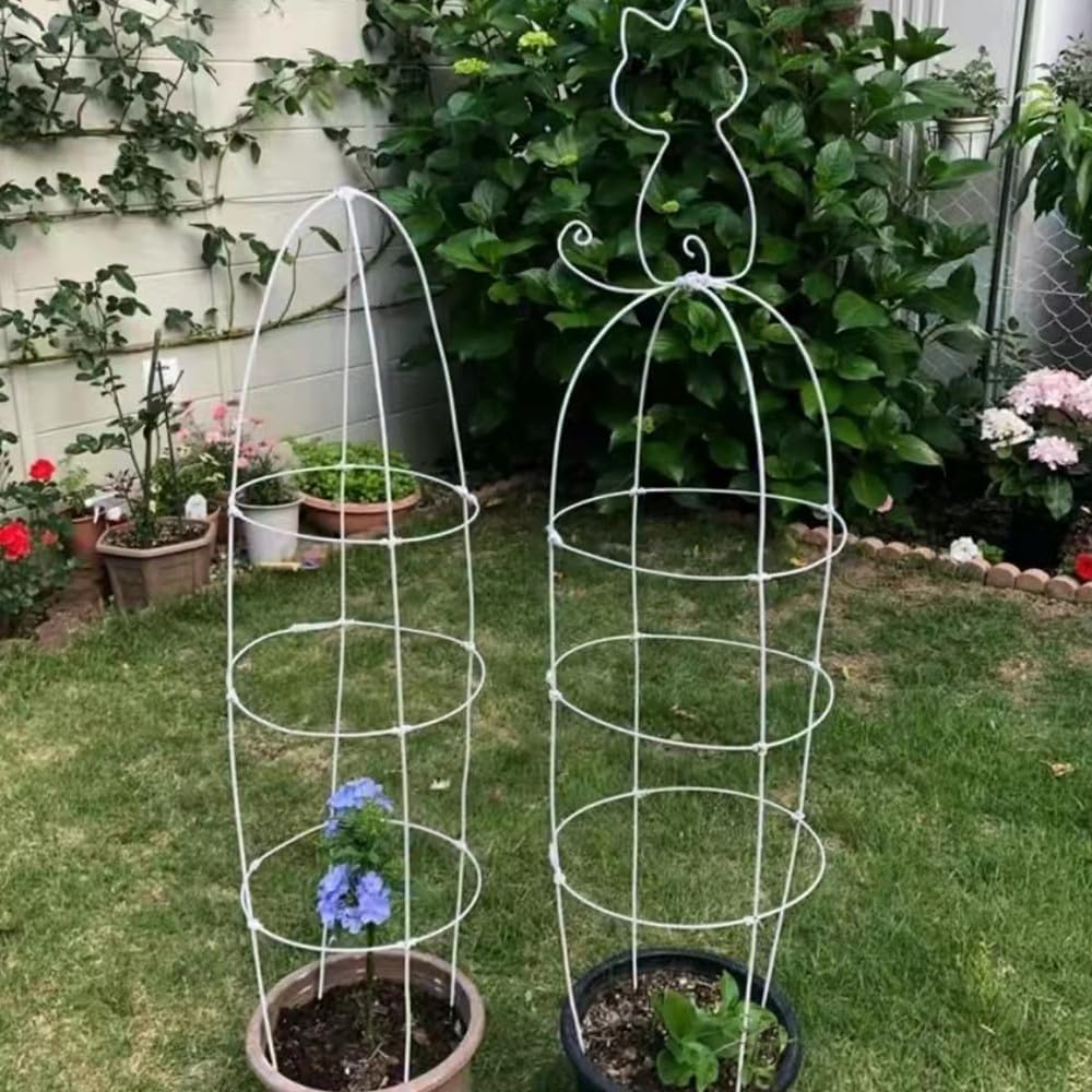 656ft (200m) Twist Ties, Garden Plant Ties with Cutter, Reusable Multifunctional Plant Ties, Fixing Vines Plant Support for Gardening Home Office(Black)