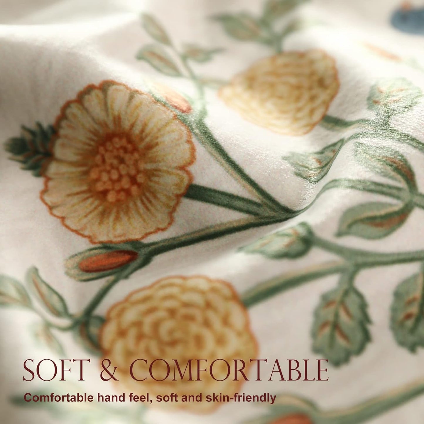 patdrea Velvet French Table Runner Farmhouse for Home Kitchen Dining Decor Parties Family Dinners Wedding 12"*102"