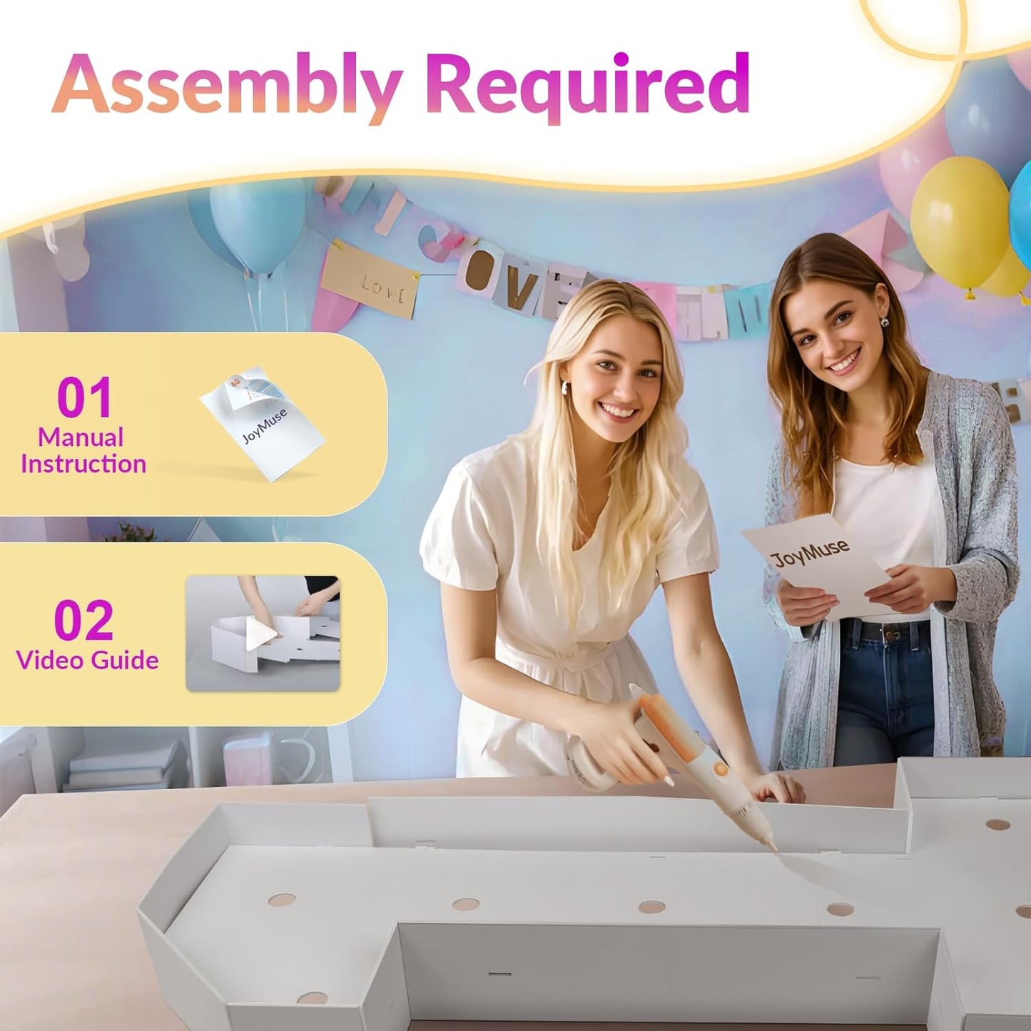 JoyMuse Marquee Letters 3 Feet Tall, Light Up Letters 3FT with Lights, Large Letters for Party, Letter Z Light Up Letters for Baby Shower Wedding Proposal Graduation Birthday Decorations