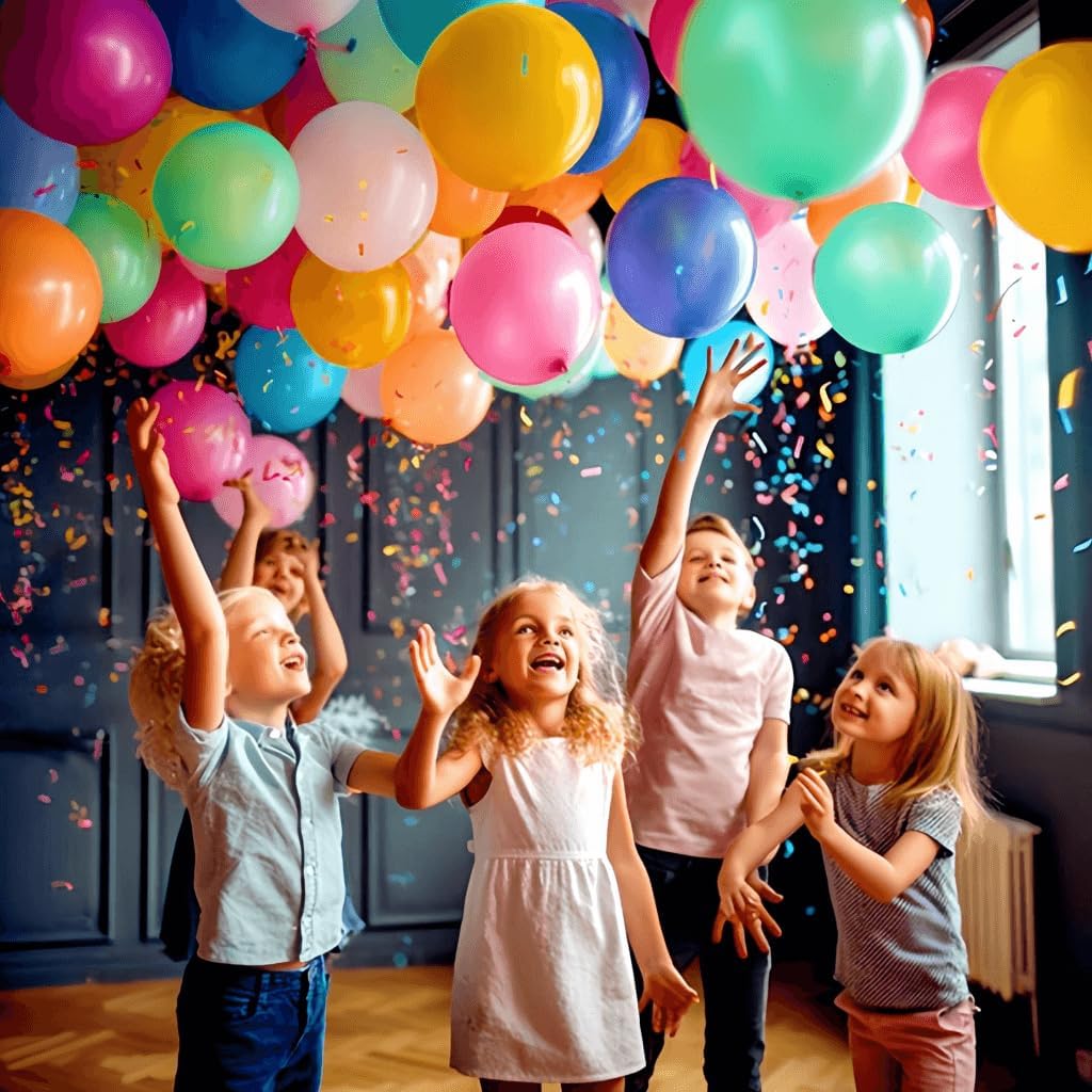 600 Pcs Balloons 15 Kinds Colors 12 inch Latex Rainbow Party Balloon Bulk for Various Party Events Decorations