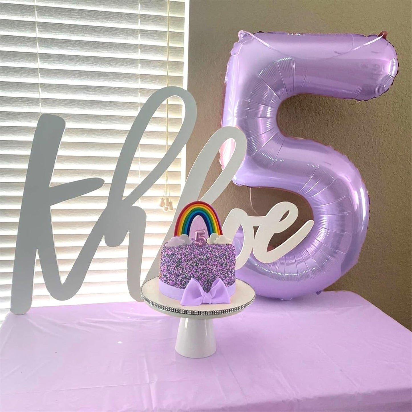 Dusty Purple 60th Birthday Balloons for Women, 40 Inch Light Purple Foil 60 Number Balloons Self Inflating, Pastel Lilac Birthday Balloons Numbers 6 and 0 for 6th 60th Anniversary Party Decorations
