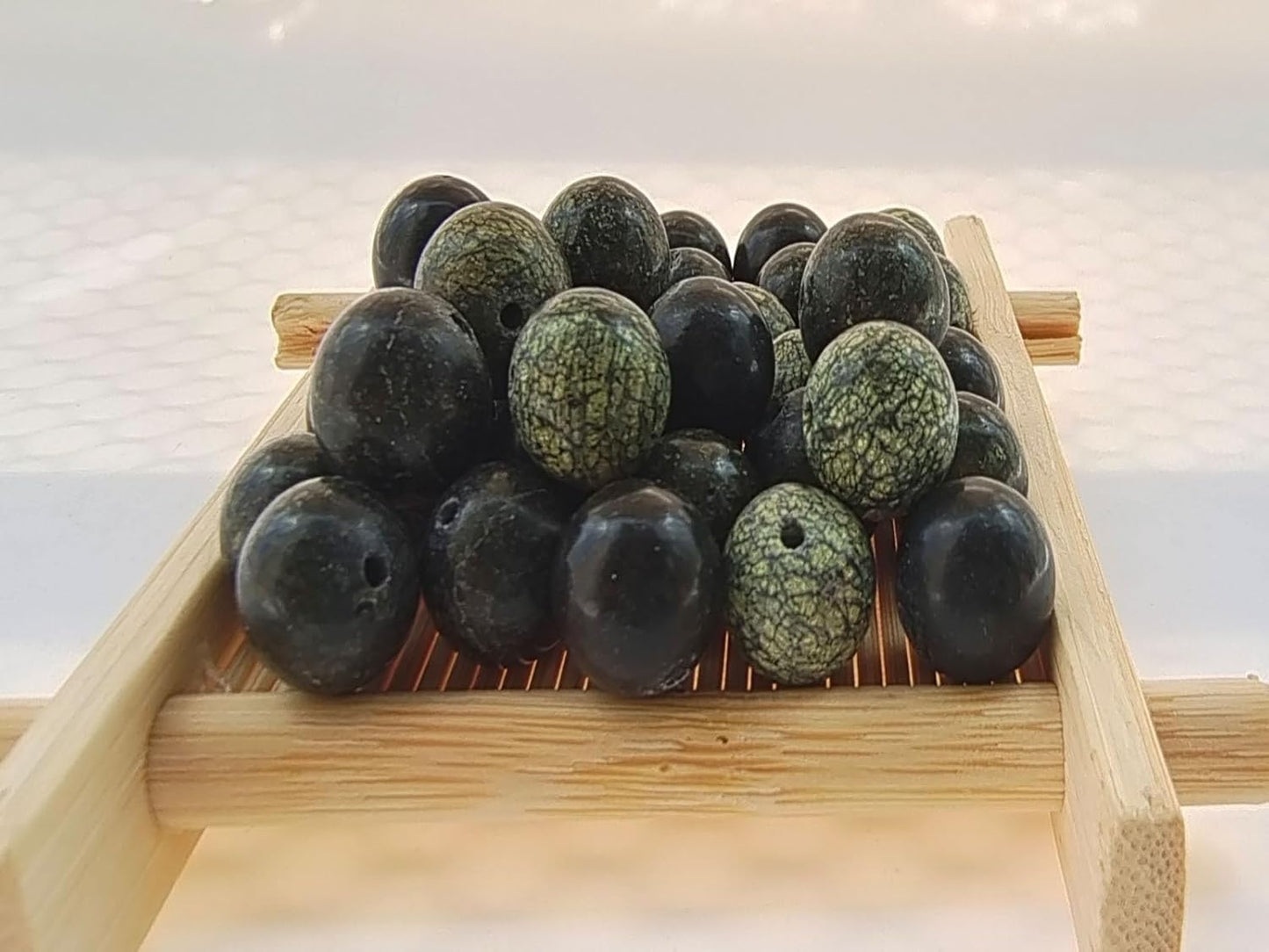 Stone Beads 10mm 60pcs Curbstone Jasper Beads Round Loose Gemstones Beads for Bracelet Necklace Jewelry Making (10mm, 61008 Curbstone Jasper)