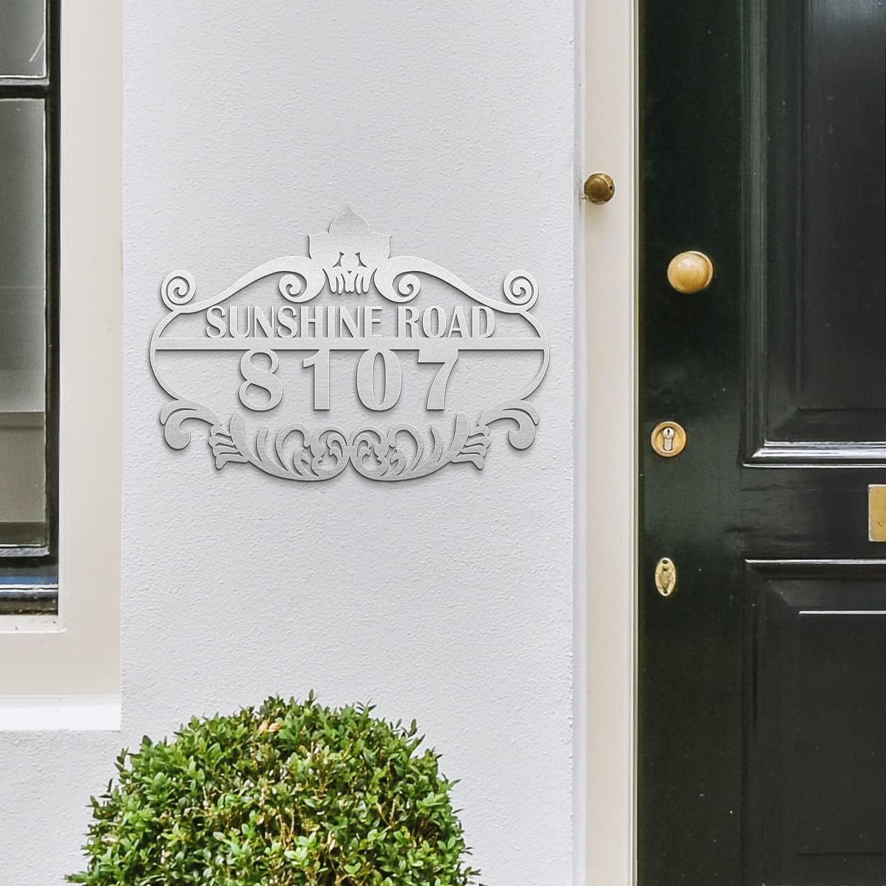 Personalized Vintage Styling Metal House Numbers for Outside - Custom Metal Address Sign - Address Numbers for House - Address Plaque - Housewarming Gift New Home