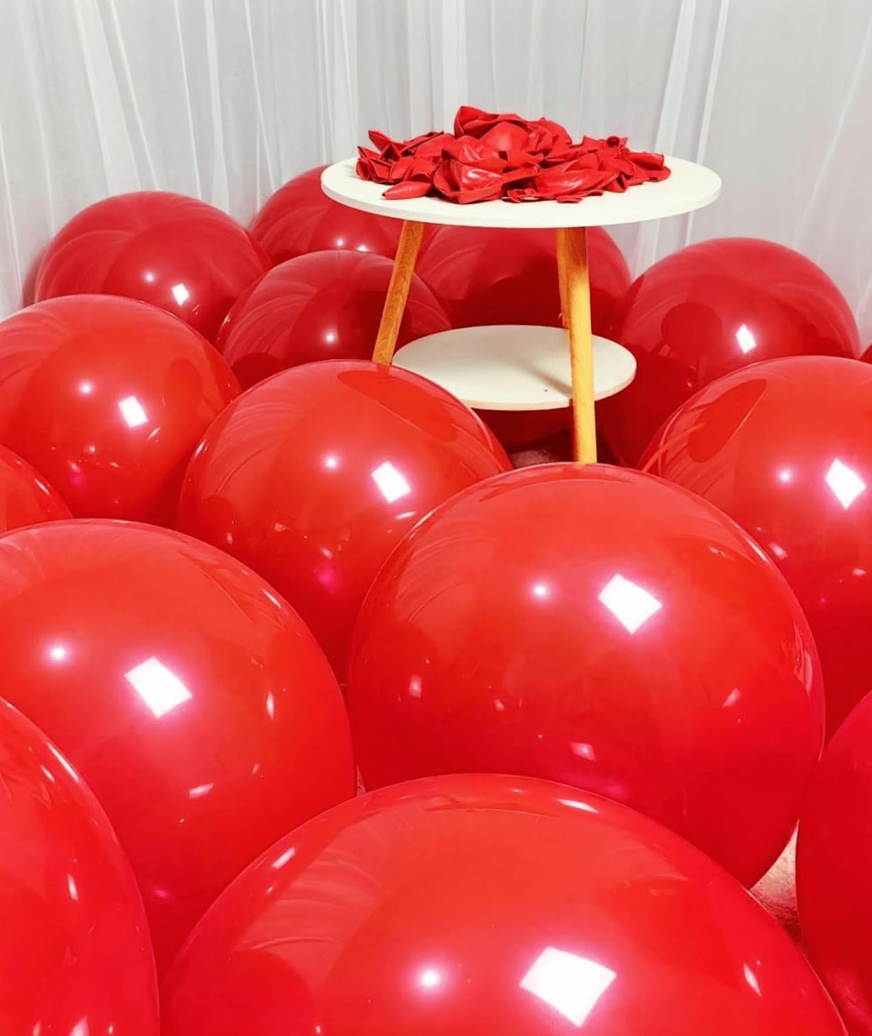 90 Pack Red Balloons 18 inch Red Latex Party big Balloon Bulk for Various Party Events Decorations