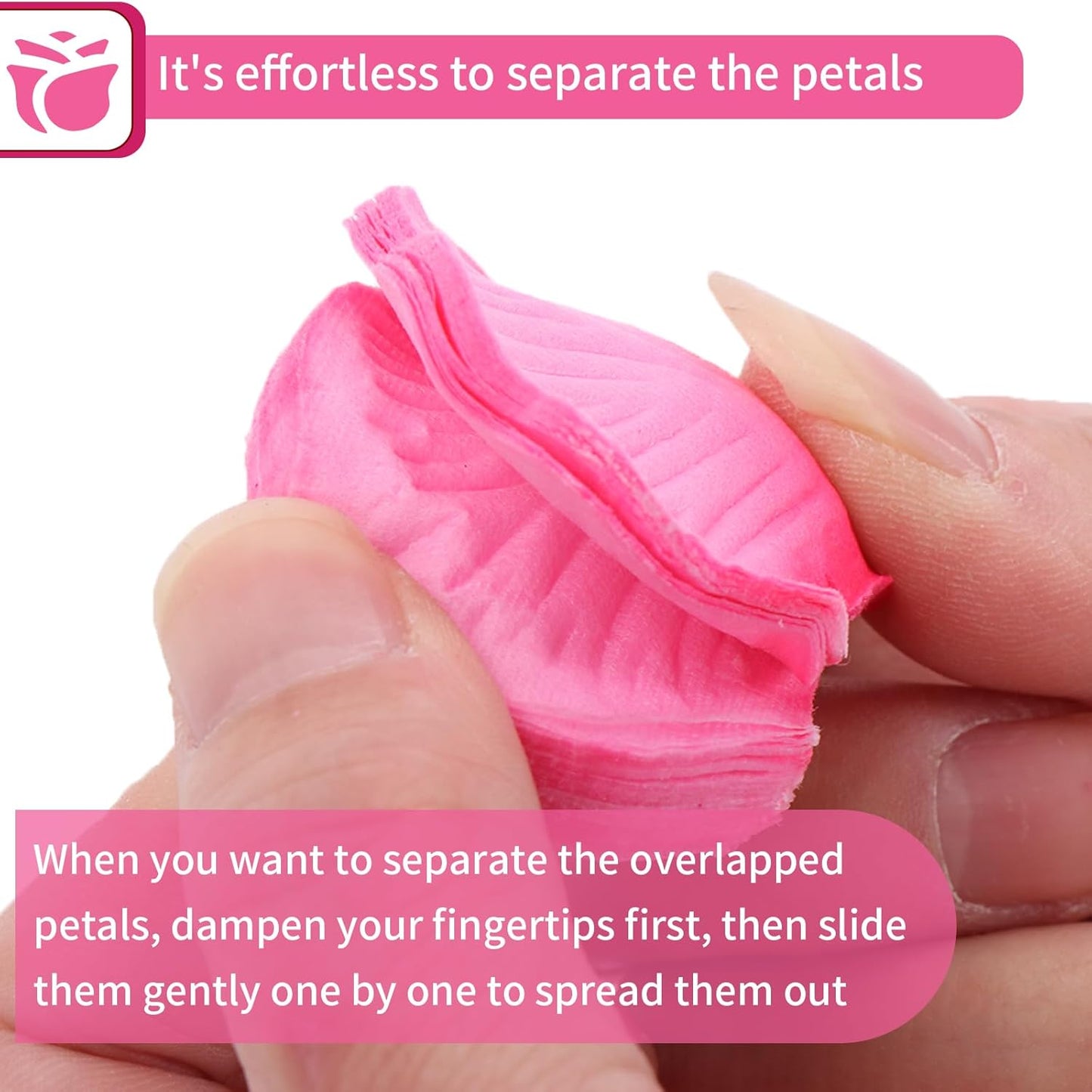 1000 Pcs Artificial Fake Rose Petals,Flower Petals for Romantic Night, Engagement, Party, Wedding, Event Flower Decorations, in Bulk(Peach Gradient)