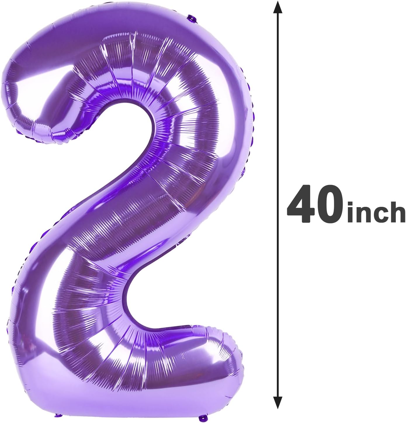 Purple Number 20 Balloon 40 Inch Birthday Decorations, Number 20 Balloon Birthday Party Decoration, Anniversary Decorations Graduations Party Supplies