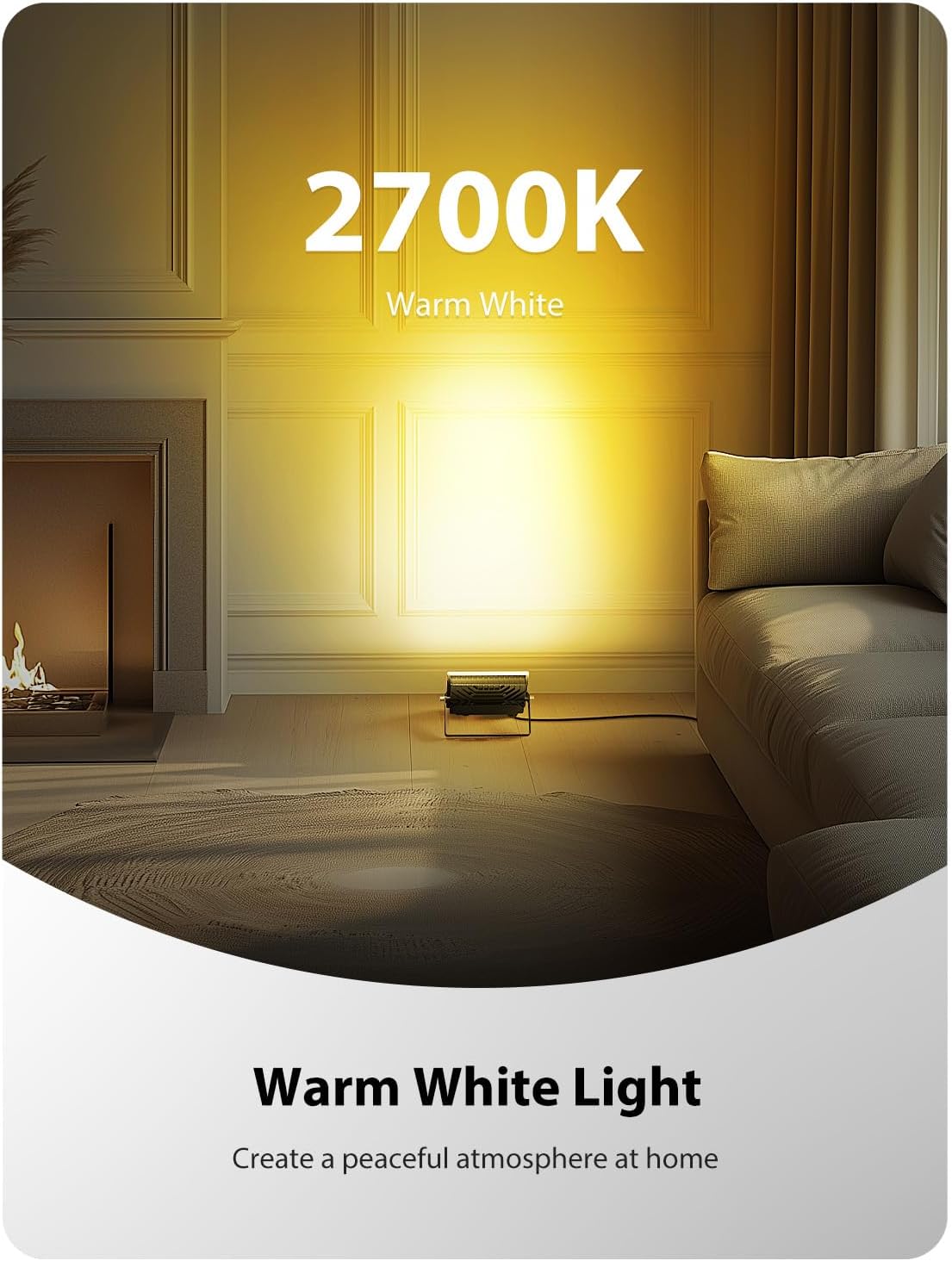 Onforu LED Flood Light Outdoor 700W Equiv, 70W Color Changing RGBW 2700K Floodlight with Remote, Stage Lighting Uplights for Events, IP66 Uplighting Outdoor Spotlight Floor Light for Halloween 4 Pack