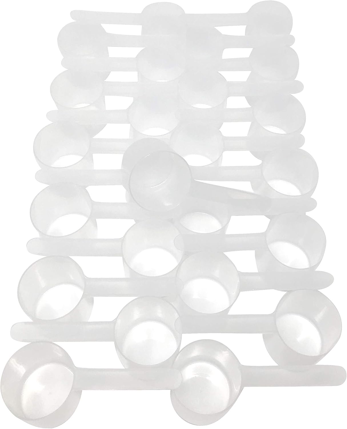 1/3 Cup (80 mL | 2.7 Oz.) Long Handle Scoop for Measuring Coffee, Pet Food, Grains, Protein, Spices and Other Dry Goods (Pack of 25)