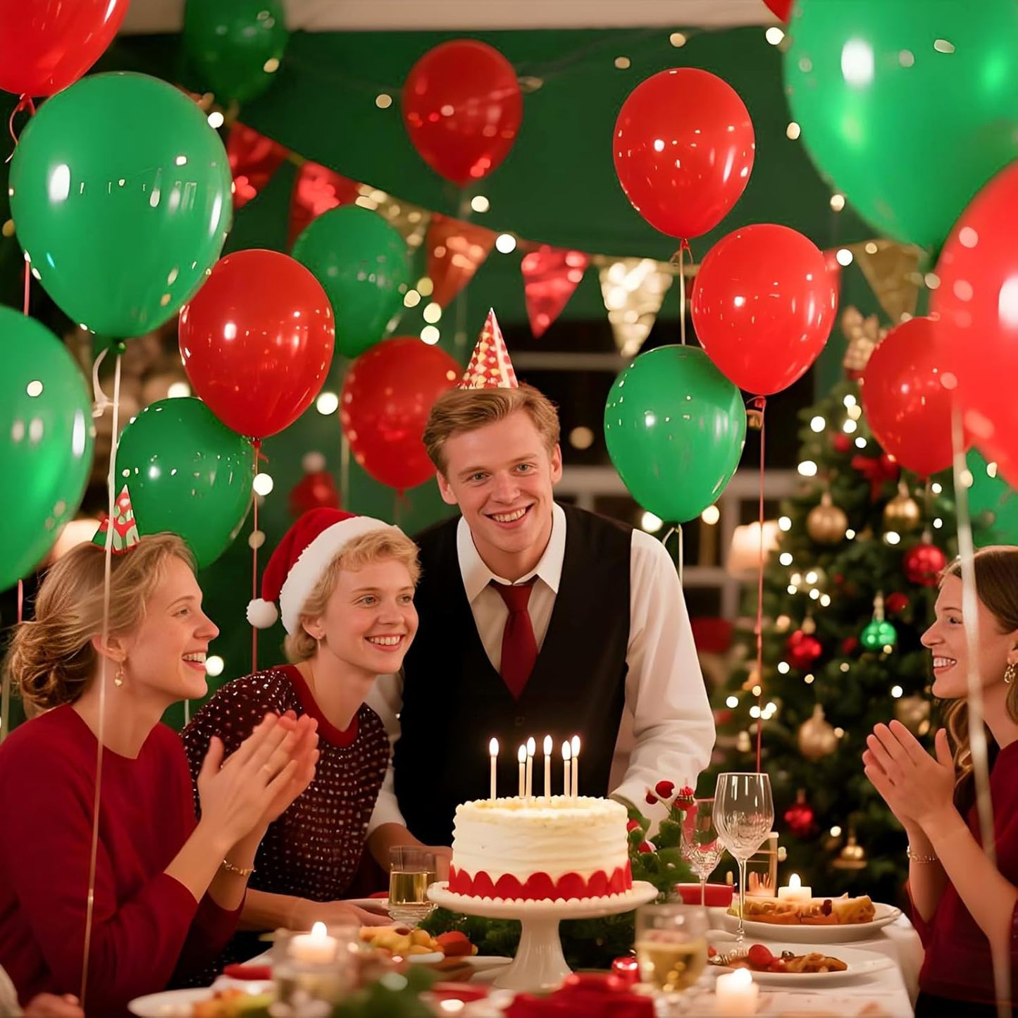 KAWKALSH Green Balloon 12 Inch, 110pcs Latex Party Balloons Helium Bright Color for Birthday Baby Shower Wedding Party Supplies Arch Garland Decoration