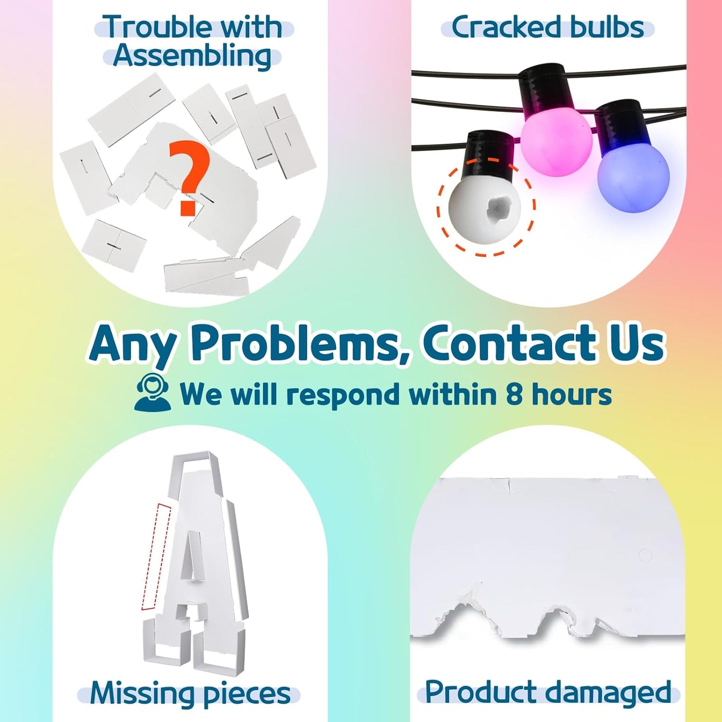 imprsv 3FT Colorful Marquee Light Up Letters R, 18 Colors Light Up Letters Alphabet Sign with Remote, Marry Me Light Up Letters, Large Letters for Birthday Engagement Anniversary Wedding Party Decor