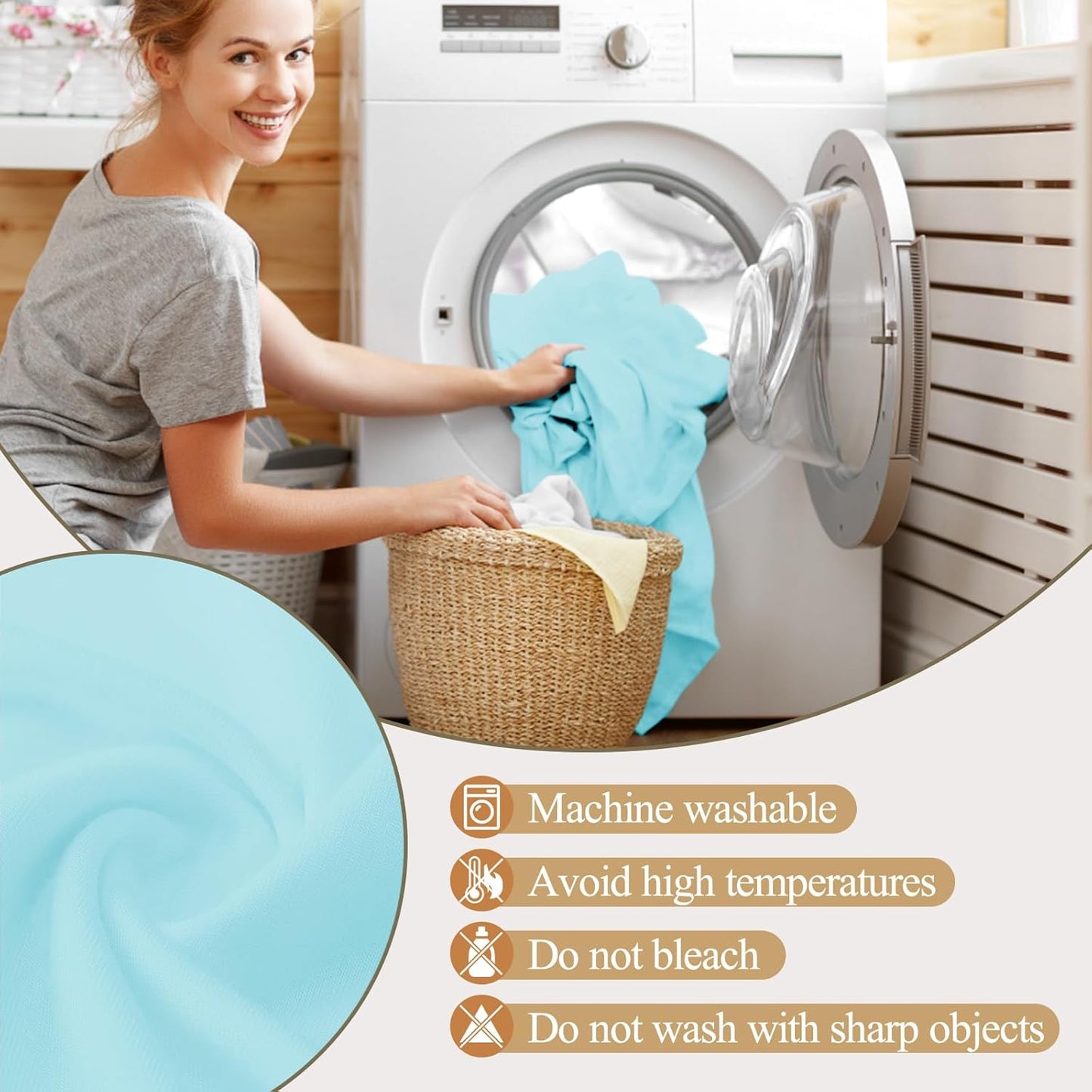 Ledido Wedding Arch Backdrop Cover 6FT Arch Covers Fitted Stretchy Spandex Round Top Stand Backdrop Cover for Wedding Banquet Ceremony Birthday Party Baby Shower Event Decoration,Blue