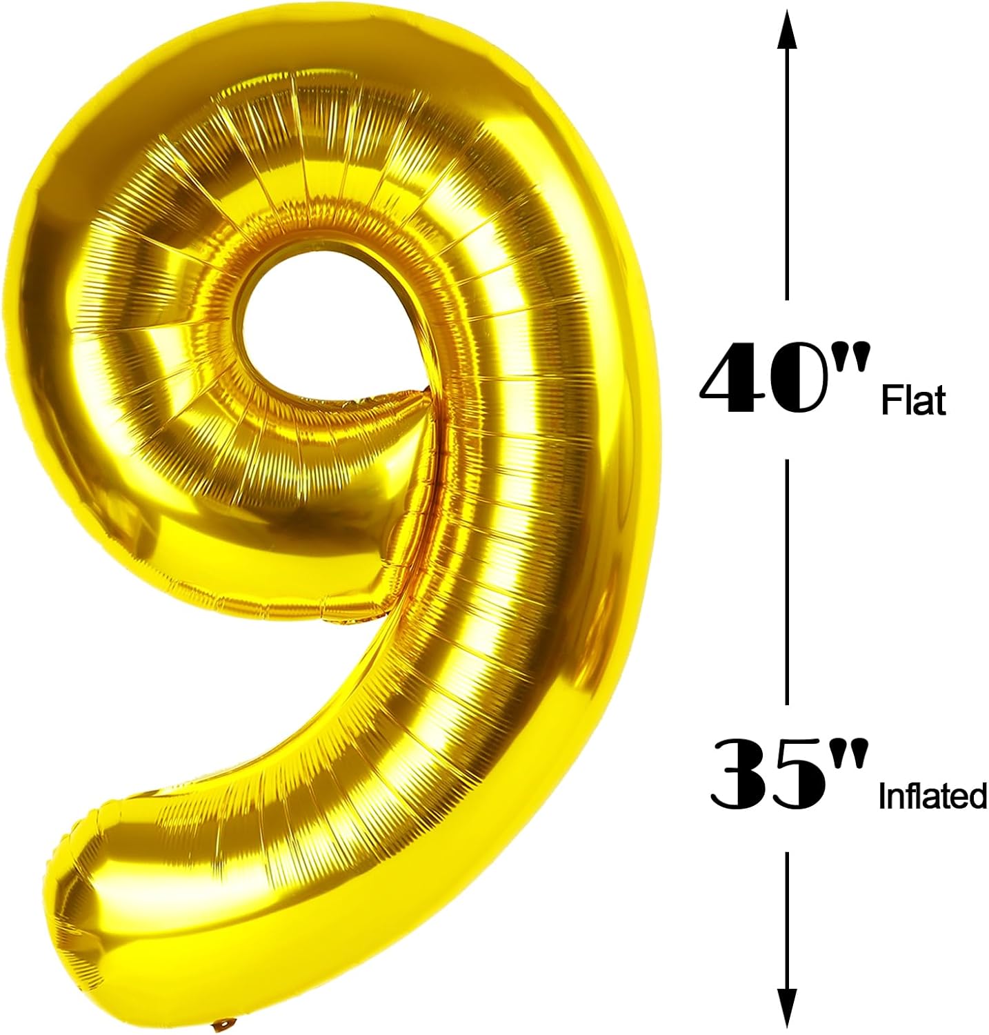 40 Inch Big Gold 29 Balloon Number, Jumbo Giant Happy 29th Birthday Party Decorations, Large 29 Mylar Foil Anniversary Birthday Party Engagement Decorations