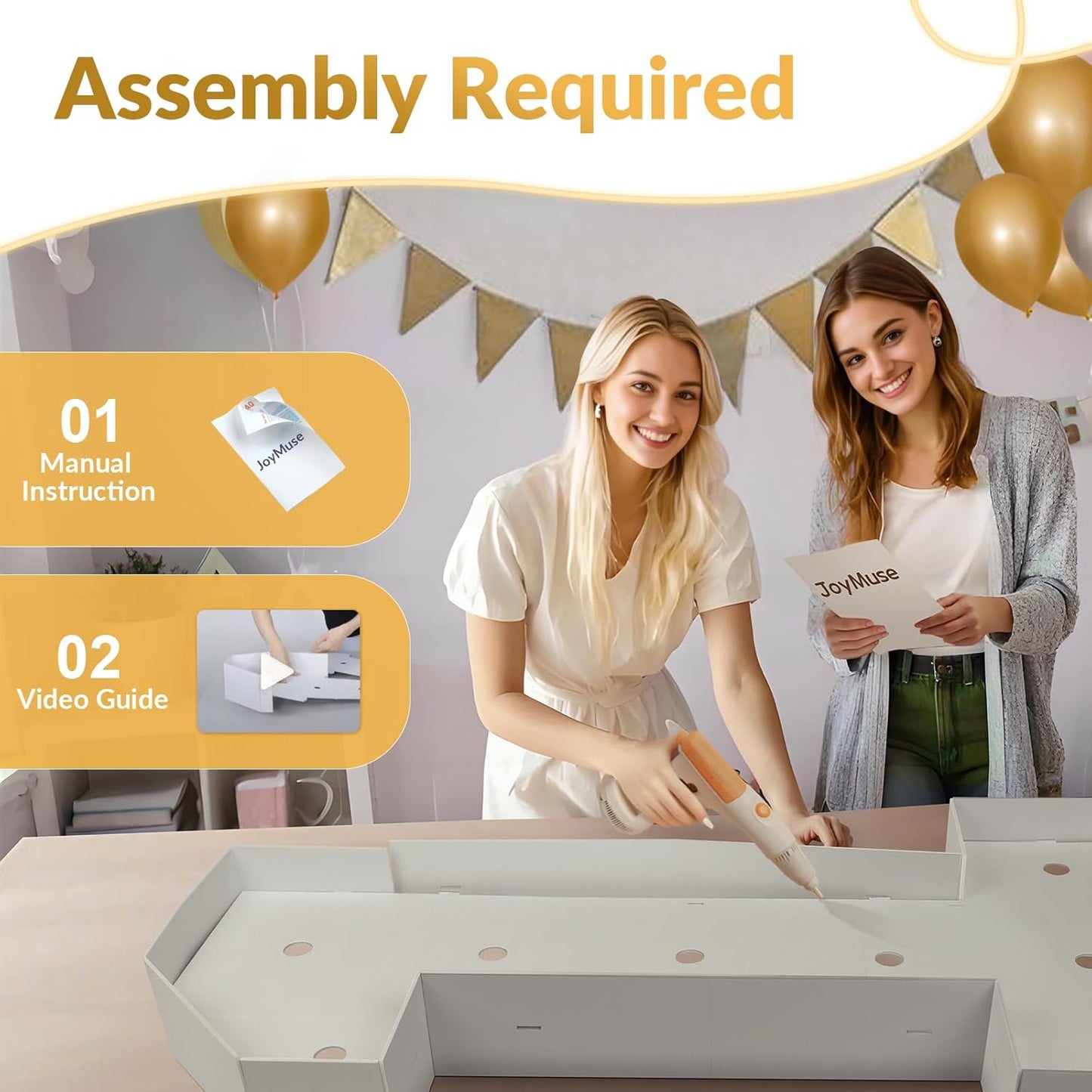 JoyMuse 4FT Marquee Light Up Letters,Large Marquee Letters 4 Feet Tall for Marry Me Proposal Decorations Big 4FT Letters with Lights for Baby Shower Party Decor, Letter I