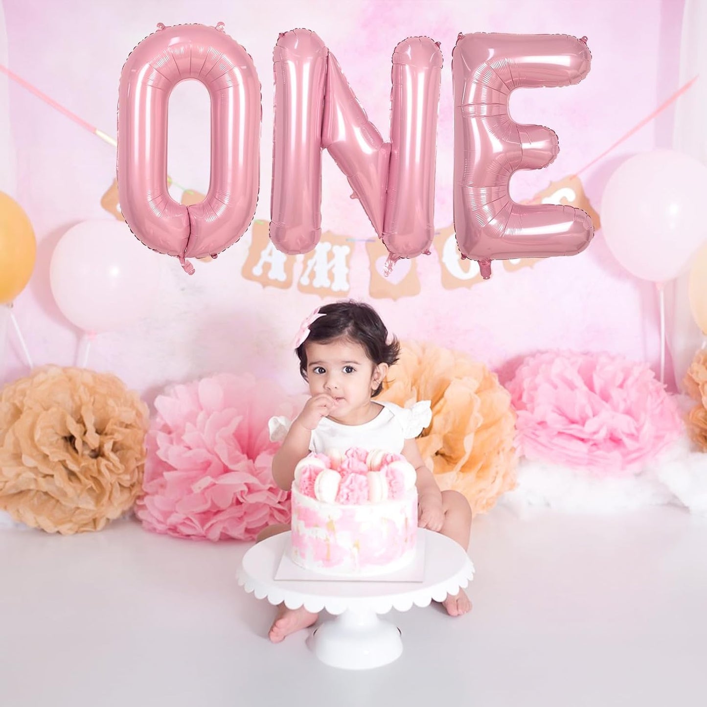 Big Letter Balloon H Pastel Pink, Mylar Alphabet Customize Name Balloon Letter Light Pink, Self Inflating Baby Pink Foil H Custom Letter Balloon for Girls Women Birthday Party Baby Shower Decoration