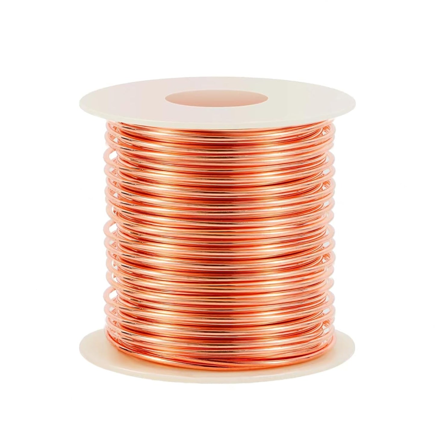 22 Gauge/ 0.6 mm 590 Feet 1 Pound 99.9% Dead Soft Copper Wire for Electroculture Gardening, Jewelry Making, Beading, Science Projects, DIY Artwork