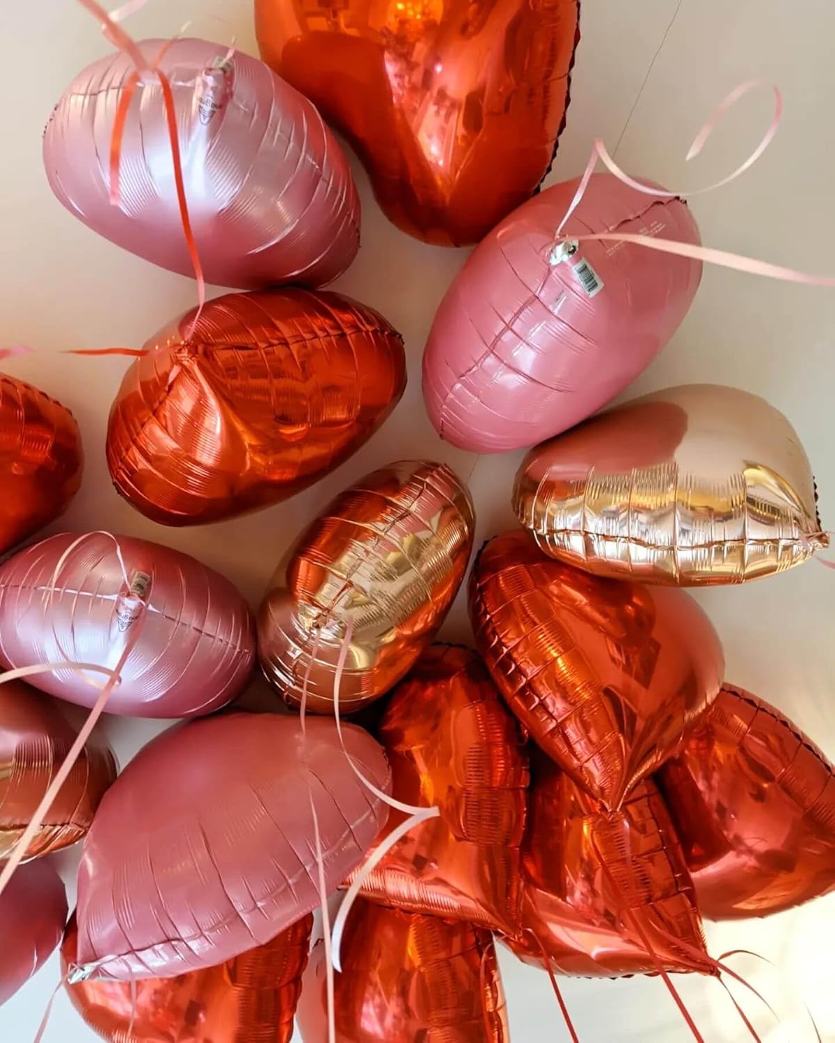 Red Heart Shaped balloons Pack of 12,18 Inch Love Valentine Balloons Heart Romantic Balloons For Valentines Day Propose Marriage Wedding Bridal Shower Engagement Party Decorations