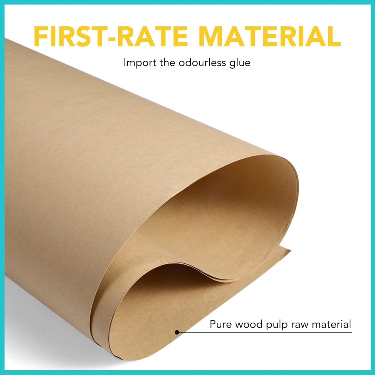 GSSUSA 16x6x12 Large Brown Paper Bags with Handles 50Pcs, Kraft Paper Gift Bags Bulk Bags for Small Business, Grocery & Retail, Boutique Shopping, Merchandise Packaging