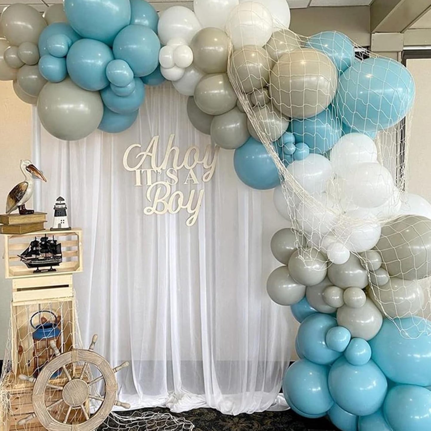 DUOBAO White Chiffon Backdrop Curtain-2 Panels 29"x120" Sheer Weddings Drapes Beach Curtains for Living Room Voile Window Drape Photography Background for Wedding Ceremony