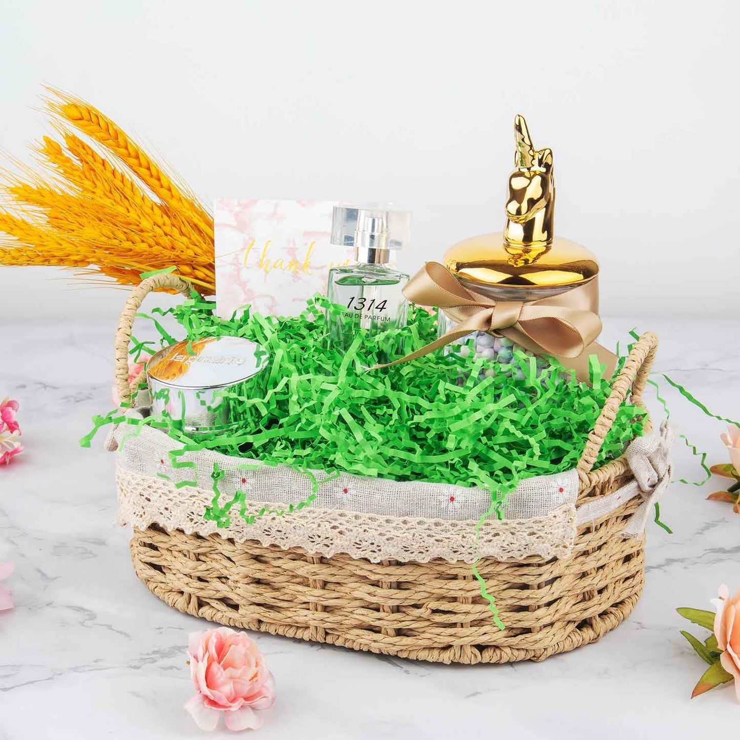 Caleihd Crinkle Cut Paper Grass Cushion Paper Streamer for Christmas Wedding Birthday Bridesmaid Engagement Craft Gift Boxes Bags Filler Decoration 4.5oz Green