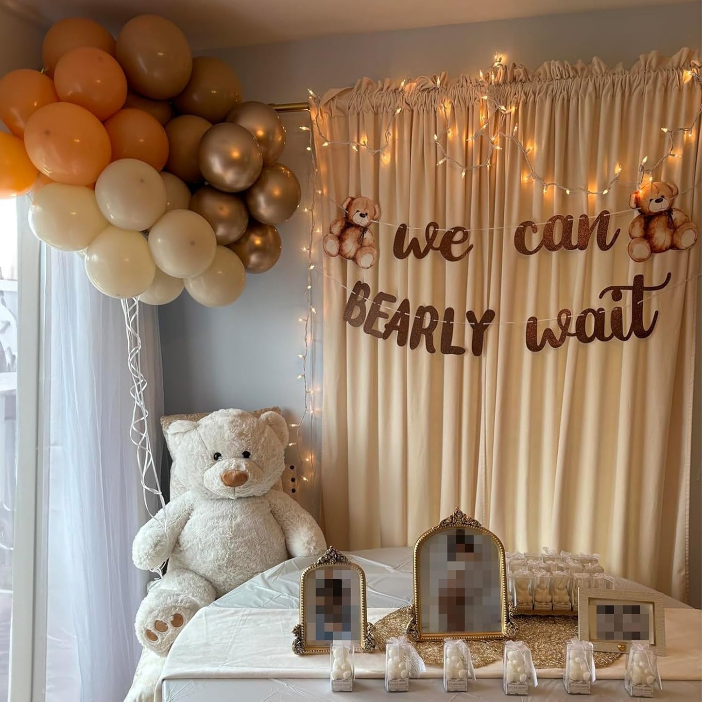 White Sand Balloons Set, 60 Packs 12 Inch Double Stuffed Beige Boho Balloons with Metallic Chrome Champagne Nude Neutral Cream Balloon for Bridal Shower Baby Shower Birthday Wedding Party Decoration