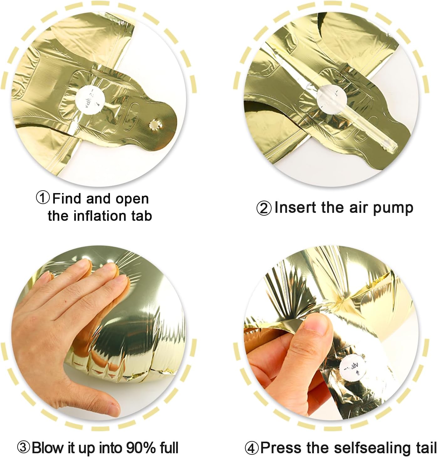 Light Gold 40 Inch Large Number 5 Birthday Balloon, Five 5th 15 25 35 50 55 Birthday Celebration Decorations, Champagne Gold Foil 5 Mylar Helium Balloons Girl Boy Anniversary Party Supplies