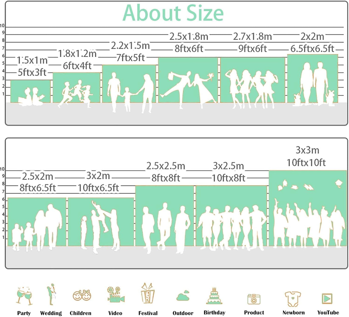 Hippie Backdrop 12x10ft 60s 70s Backgrounds Tie Dye Theme Party Decorations Hippie Supplies Photo Booth Props