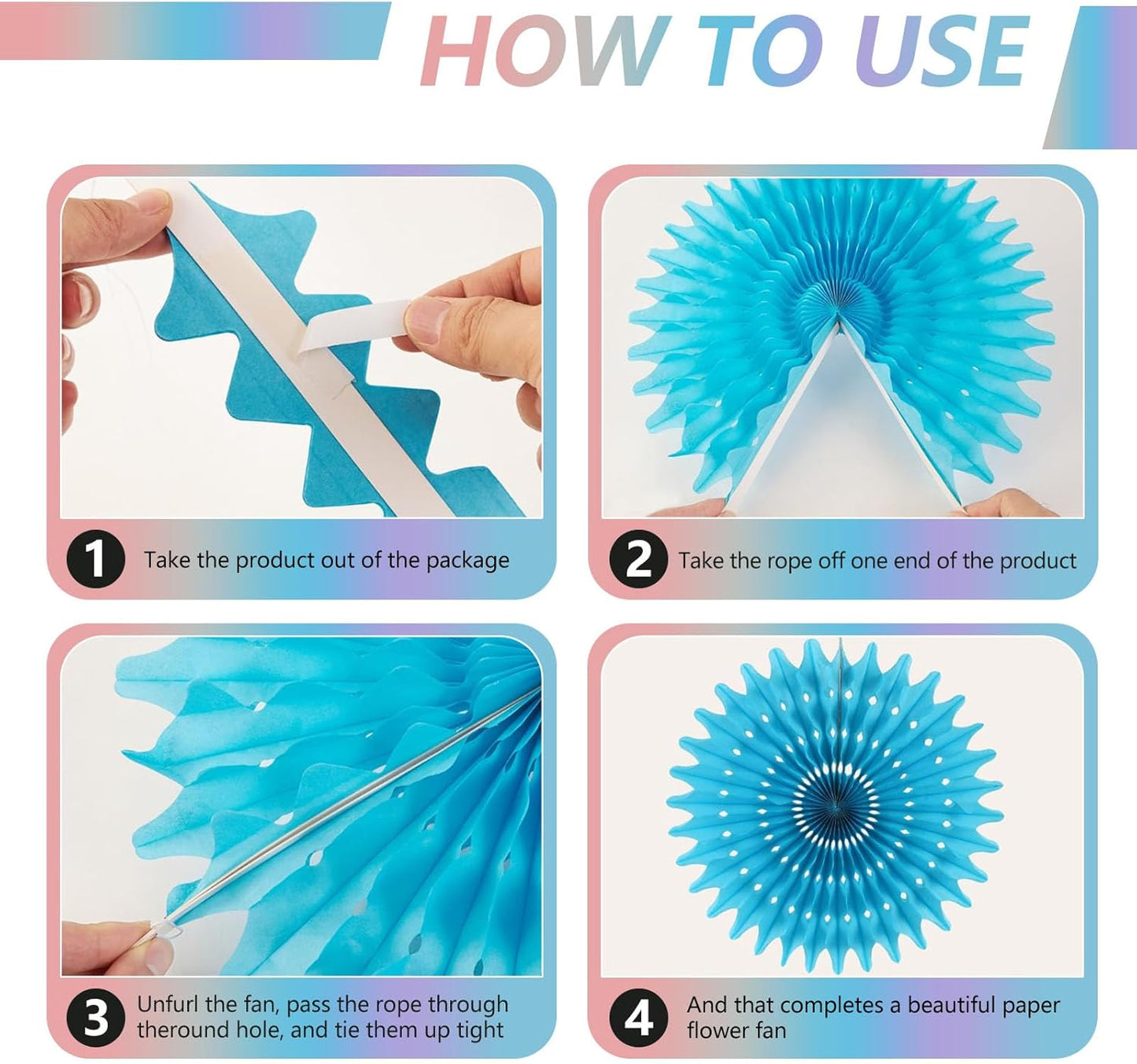 18 Pcs Pink Kit Hanging Honeycomb Paper Fans, Round Paper Fan Decorations for Weddings, Birthdays, Bachelorette, Photo Booth Backdrops, Baby Shower, Anniversary Events Party Supplies