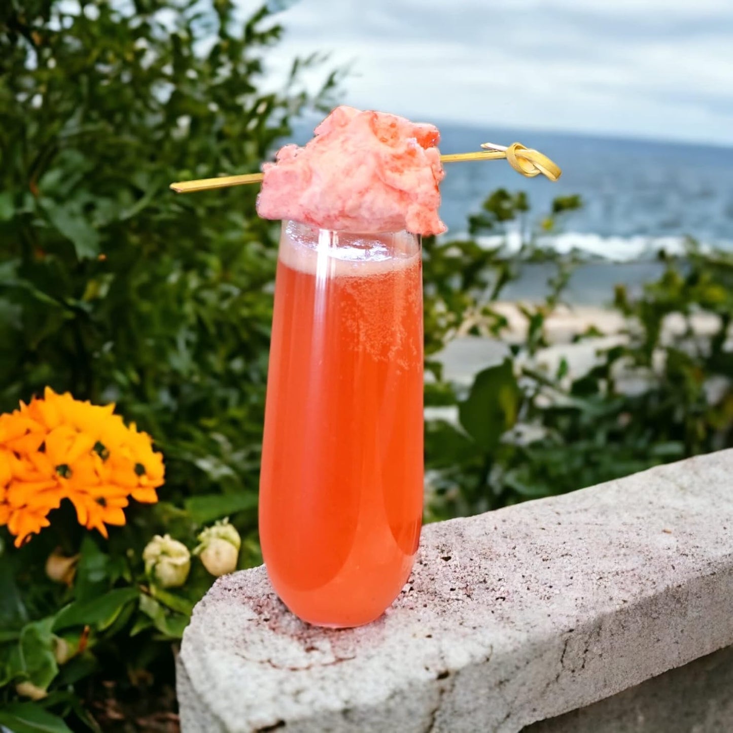 36 piece Stemless Unbreakable Crystal Clear Plastic Wine Glasses Set of 36 (9 Ounces)